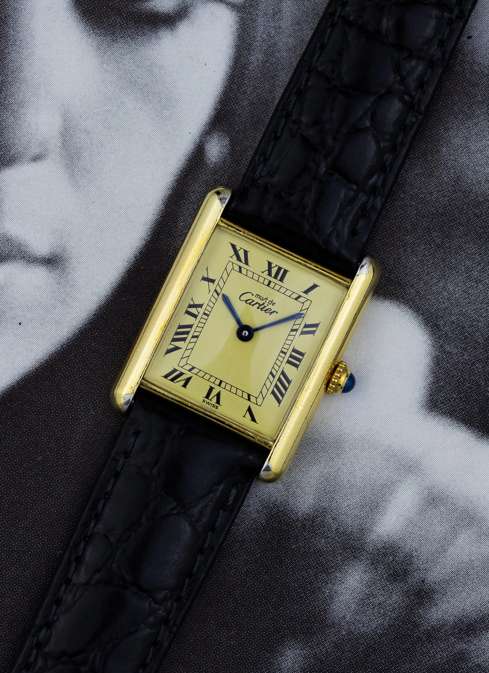 1990s Cartier Must Tank Ivory 590005