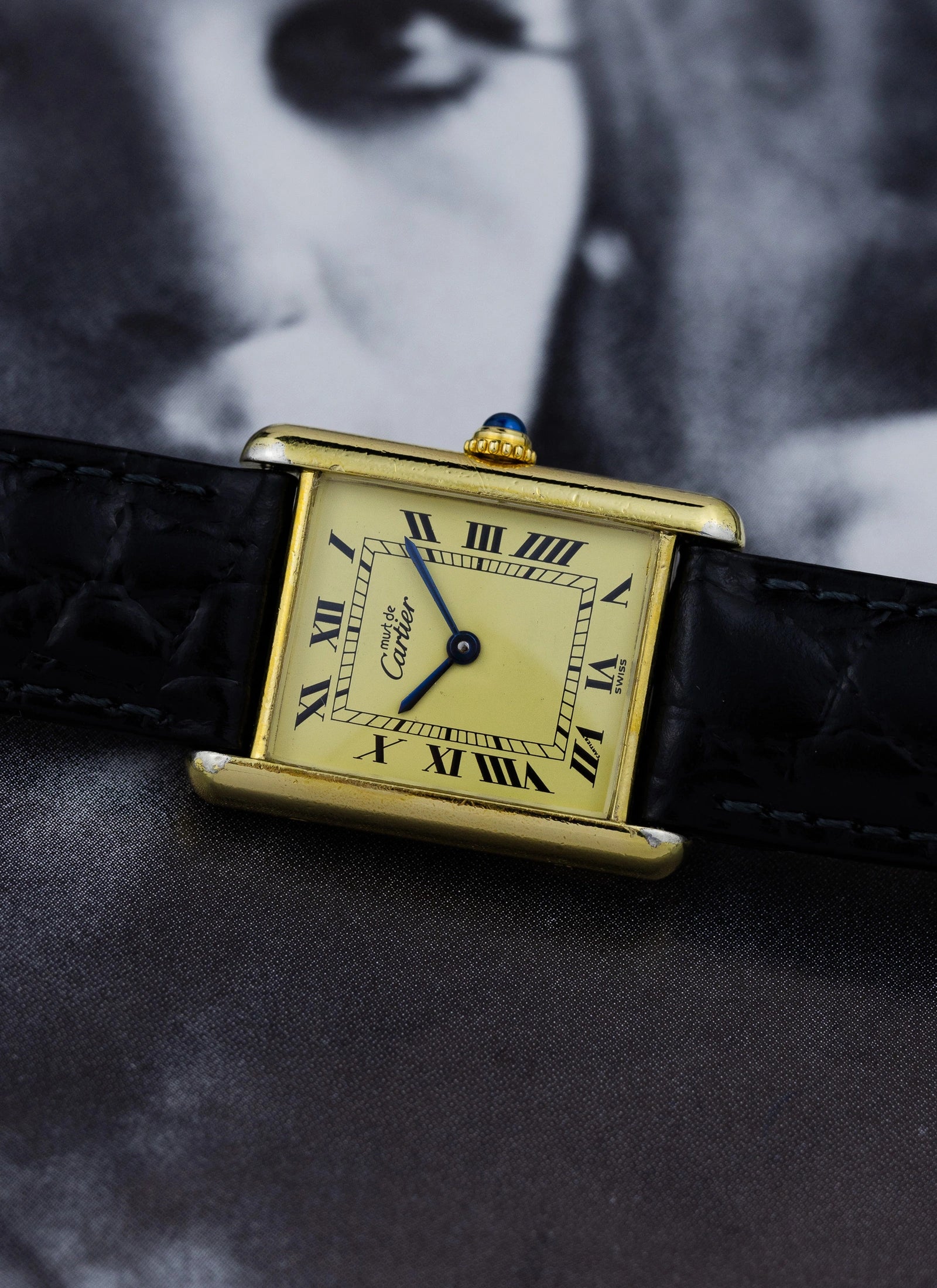 1990s Cartier Must Tank Ivory 590005