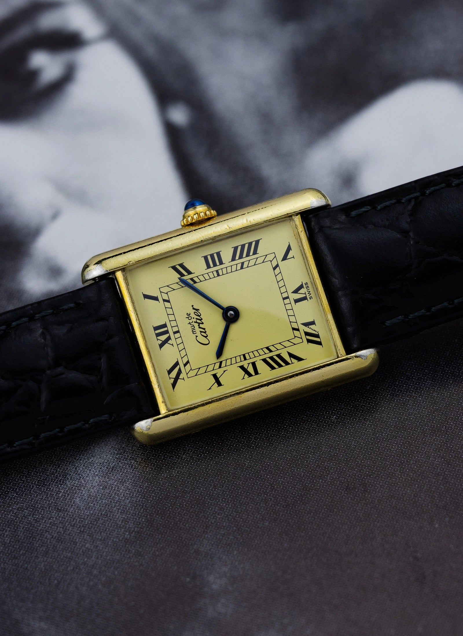 1990s Cartier Must Tank Ivory 590005