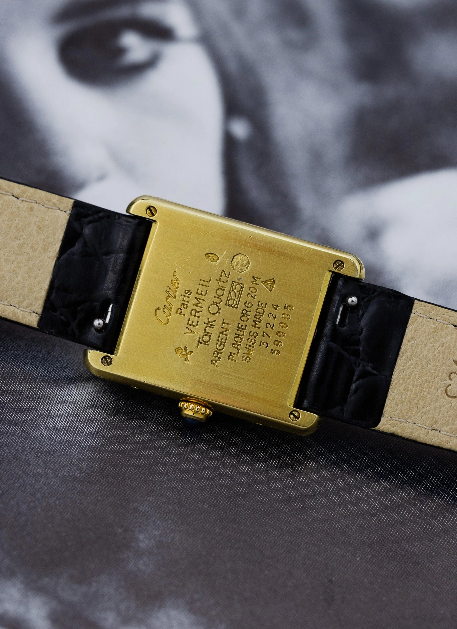 1990s Cartier Must Tank Ivory 590005
