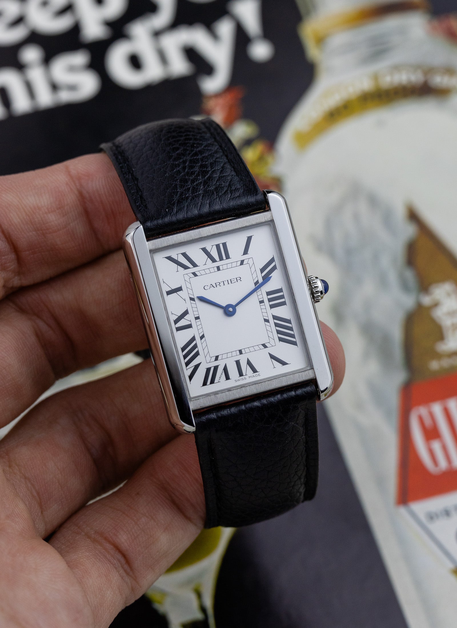 2020 Cartier Tank Solo "L" WSTA0028 Full Set
