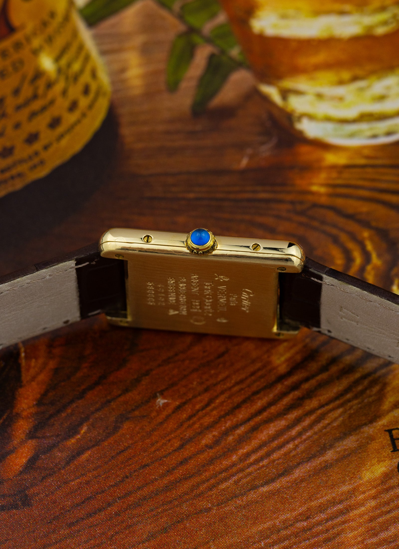 1990s Cartier Tank Must Black Dial 590005