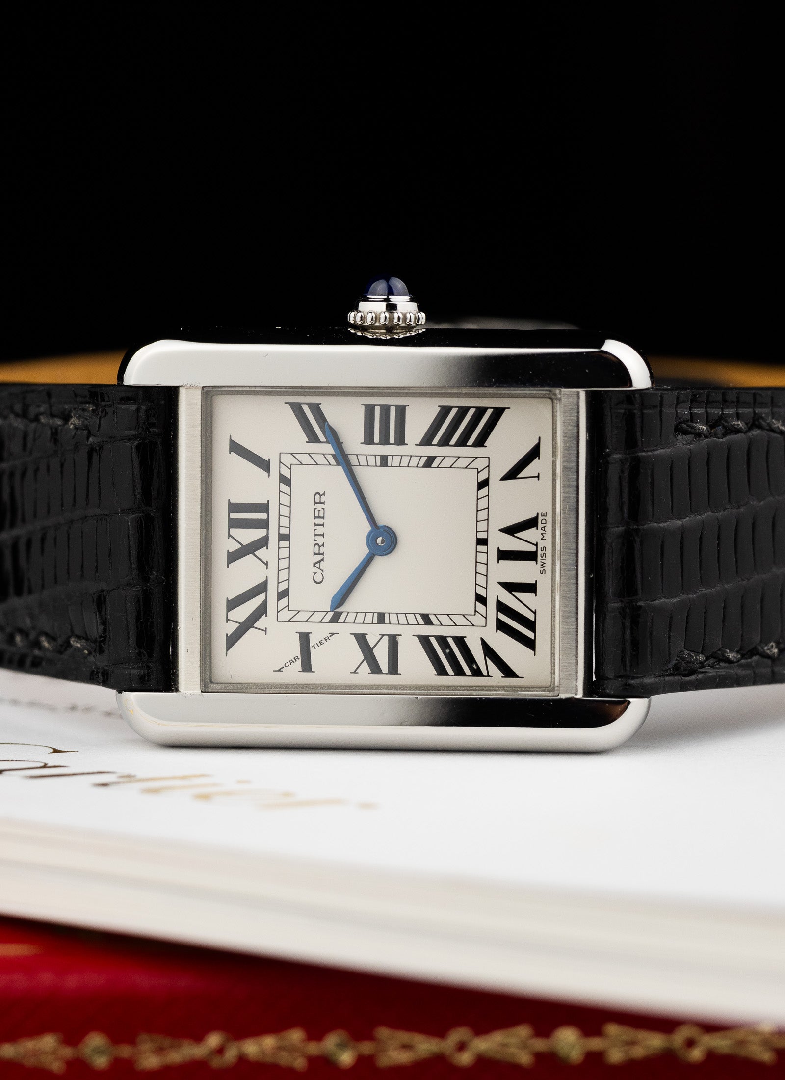 2010s Cartier Tank Solo W5200005 Full Set