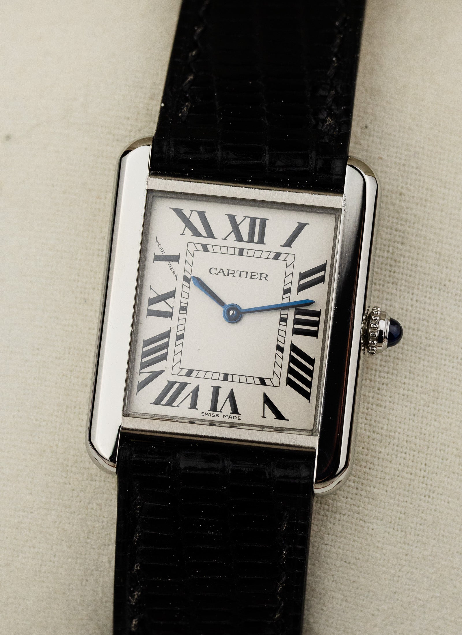 2010s Cartier Tank Solo W5200005 Full Set