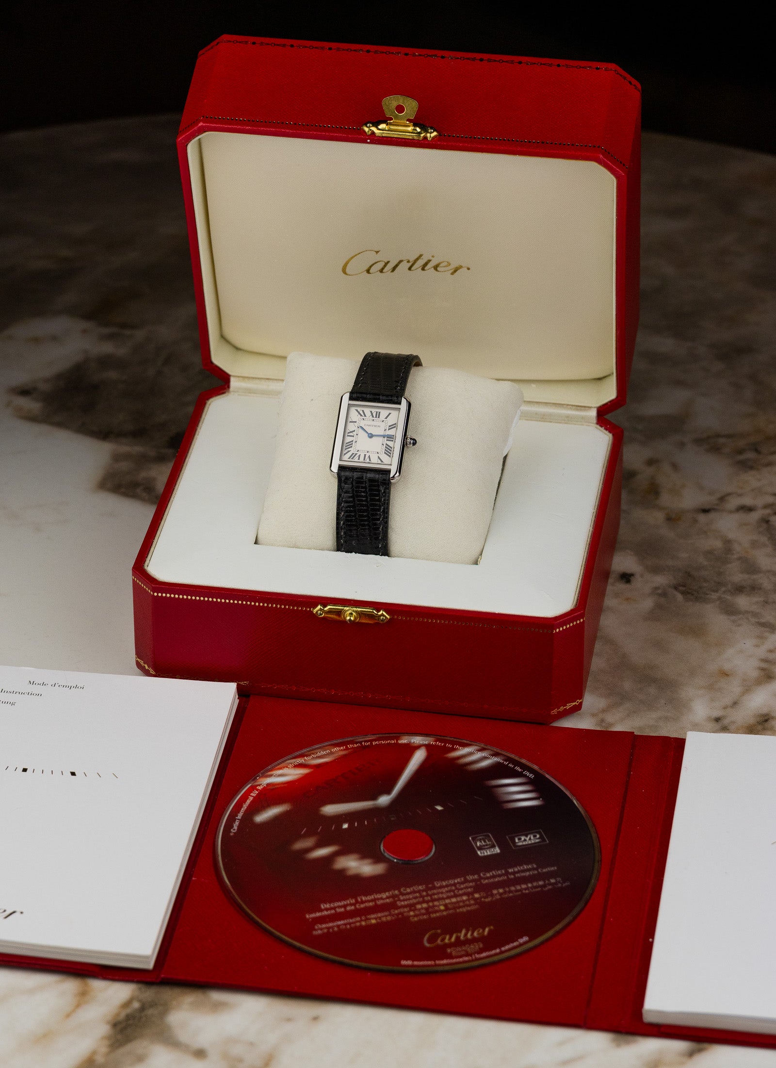 2010s Cartier Tank Solo W5200005 Full Set