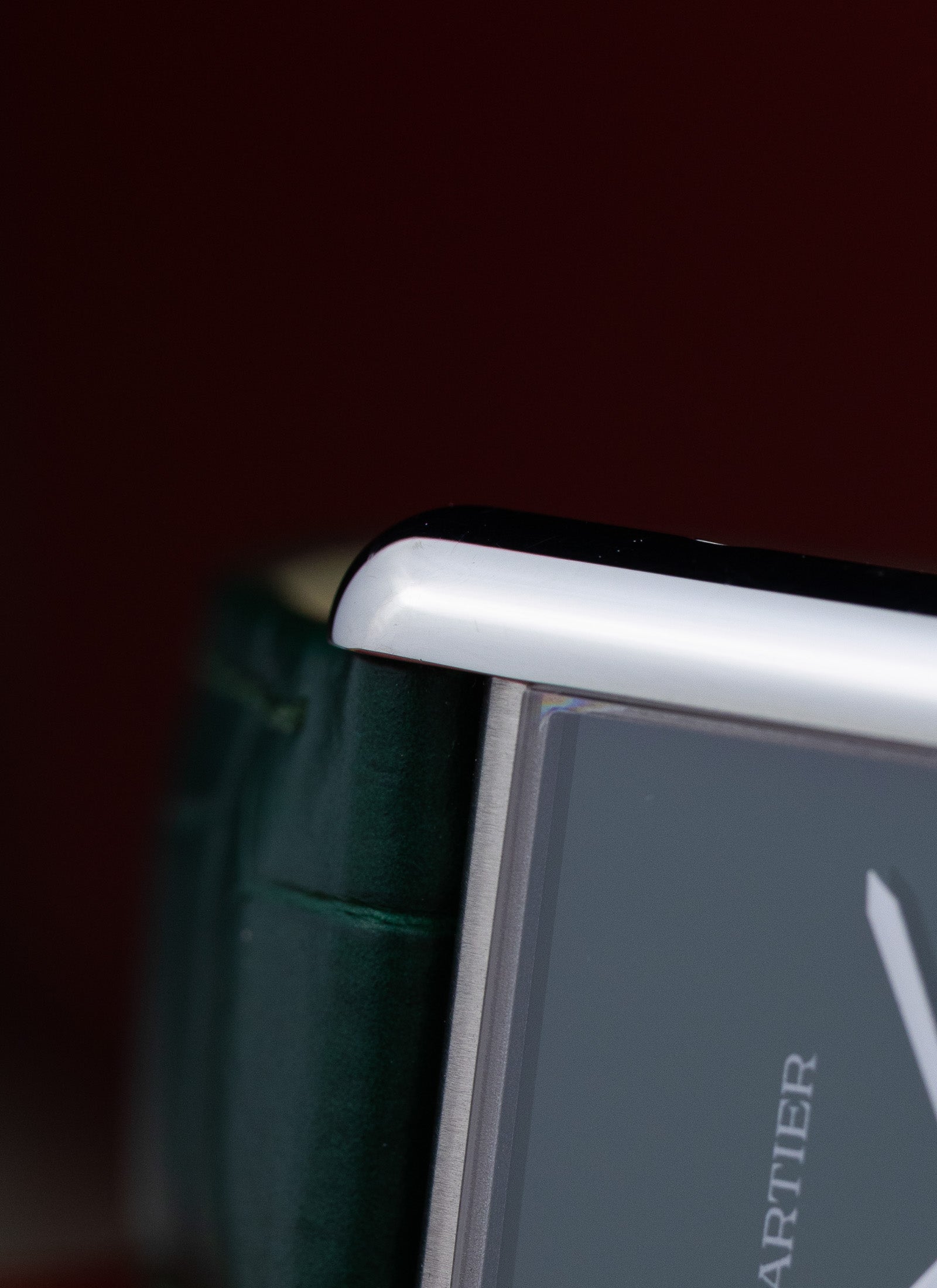 2025 Cartier Tank Green Dial WSTA0056 Full Set