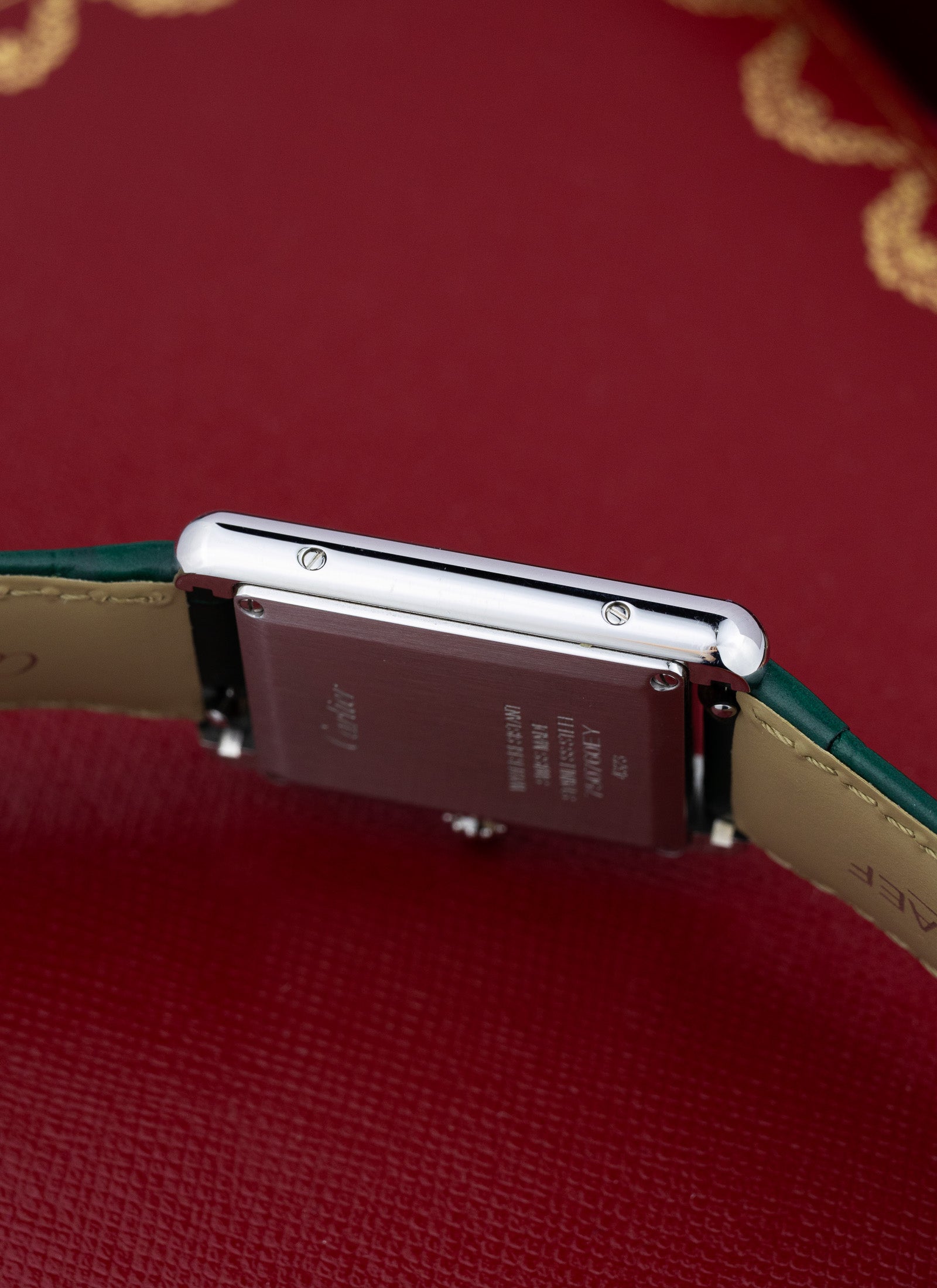 2025 Cartier Tank Green Dial WSTA0056 Full Set