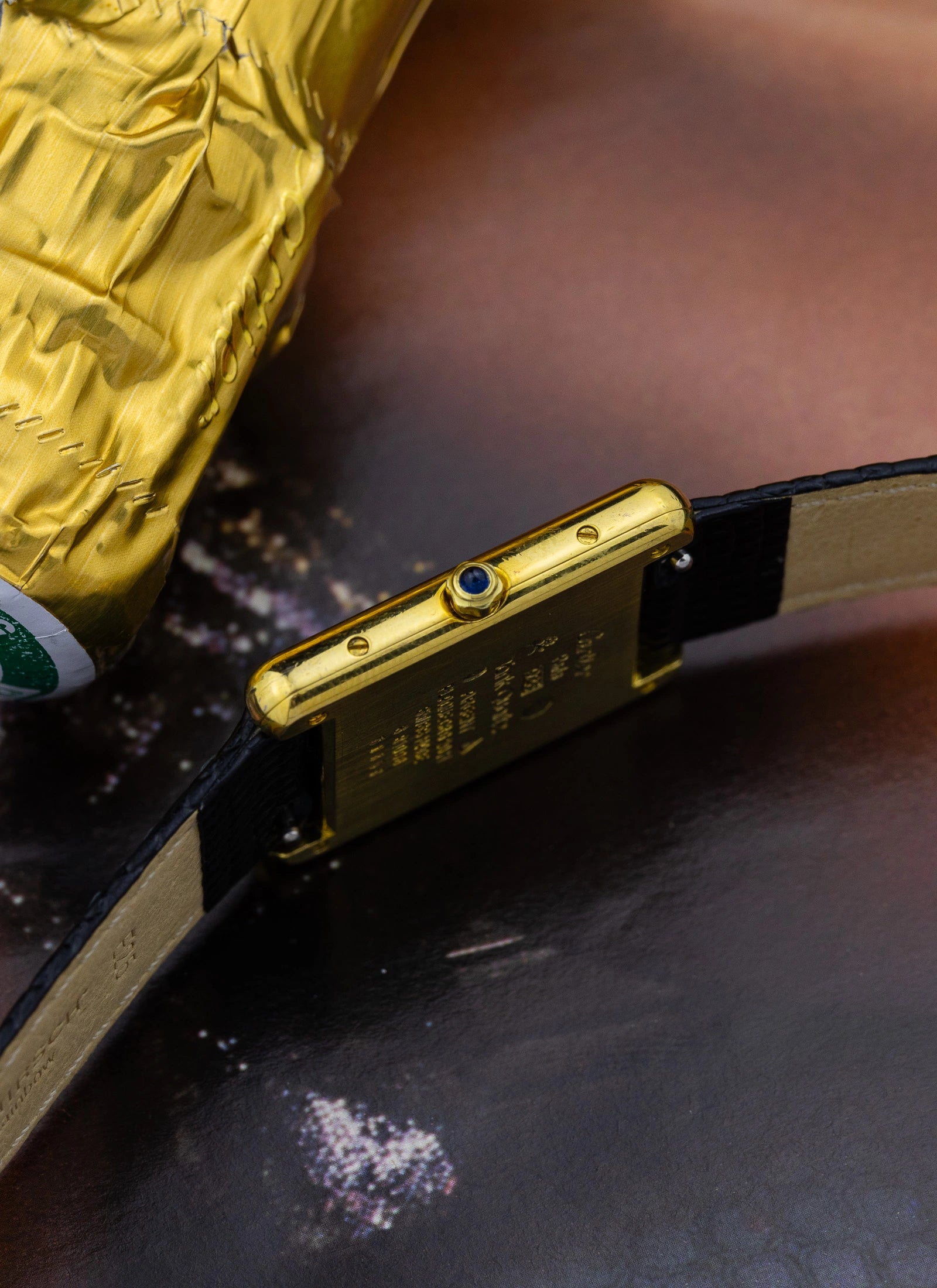 1980s Cartier Tank Must Burgundy 6 81006