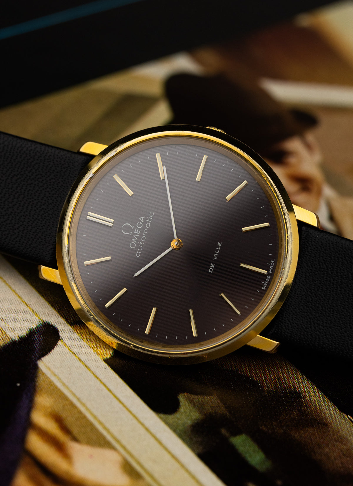 1973 Omega De Ville Grey Tapestry Dial 151.0039 cal. 711 Serviced