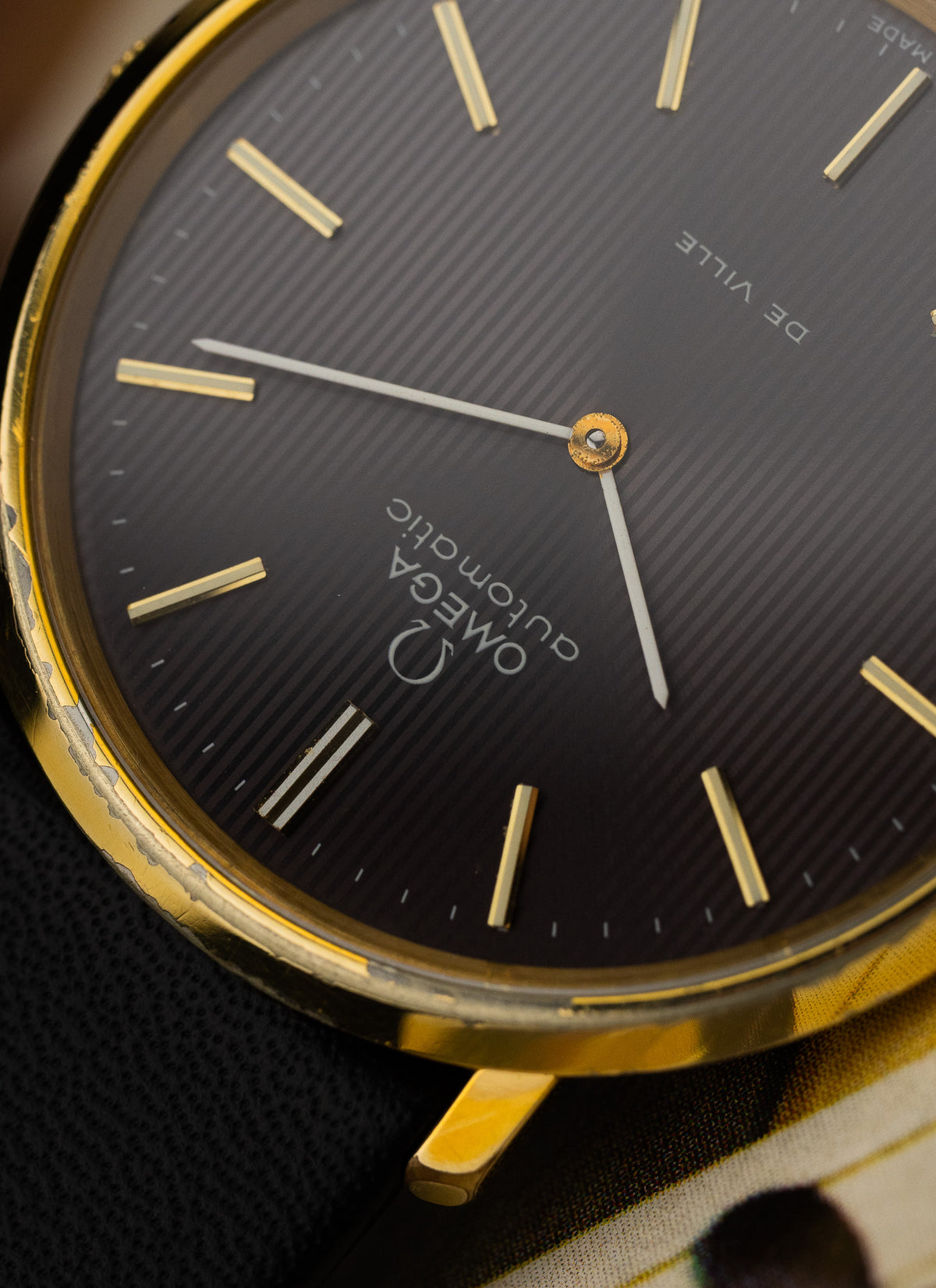 1973 Omega De Ville Grey Tapestry Dial 151.0039 cal. 711 Serviced