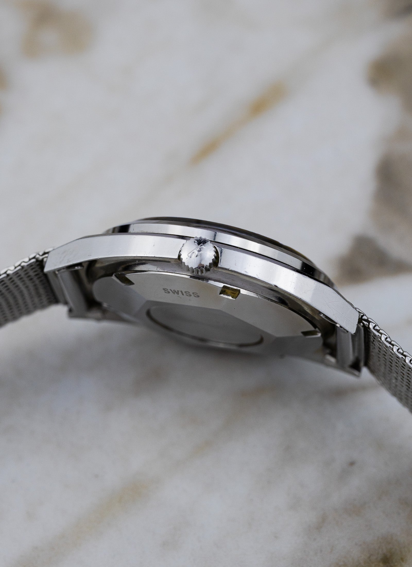 1970s Technos Sky Light Date Pie Pan 2622