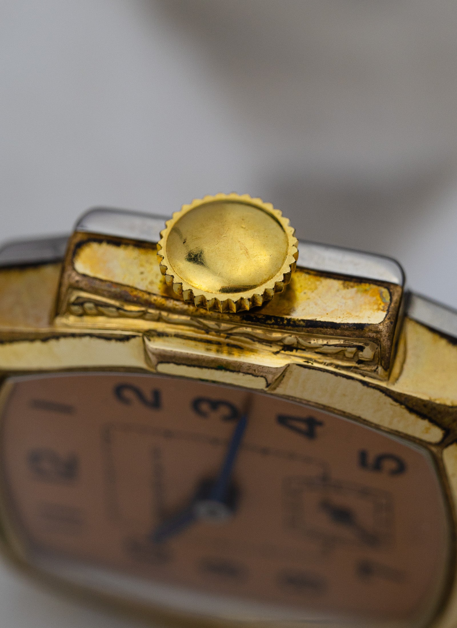 1940s Tiffany by Brunen Salmon Dial
