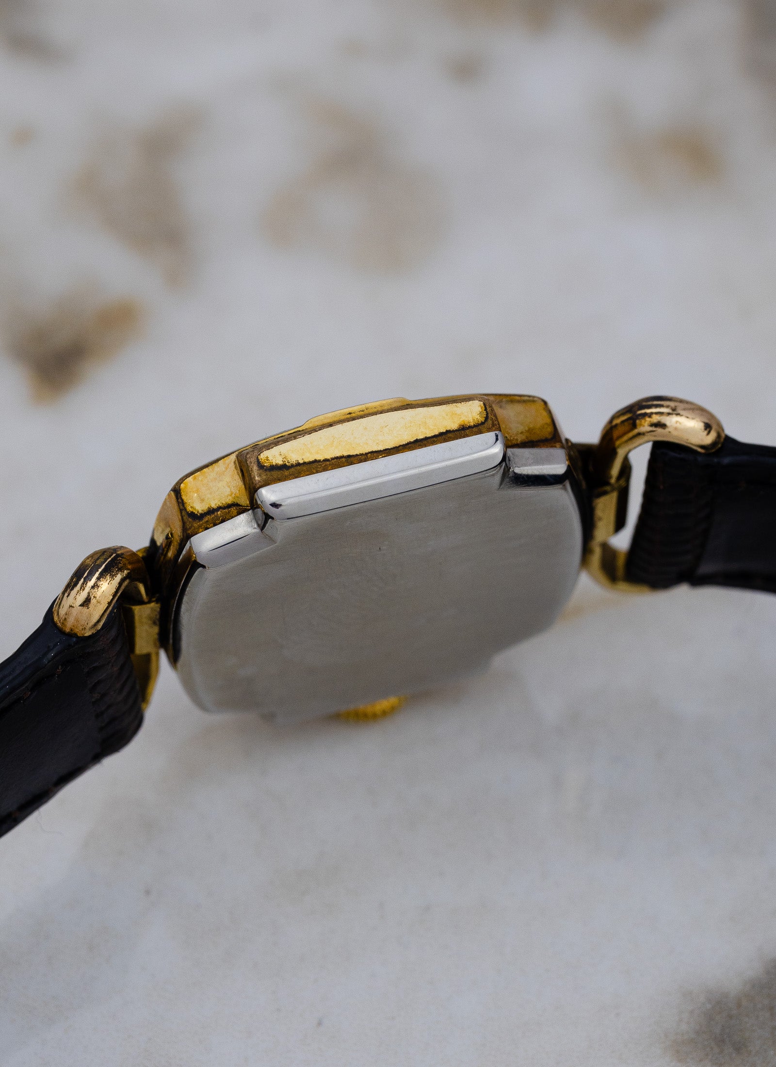 1940s Tiffany by Brunen Salmon Dial