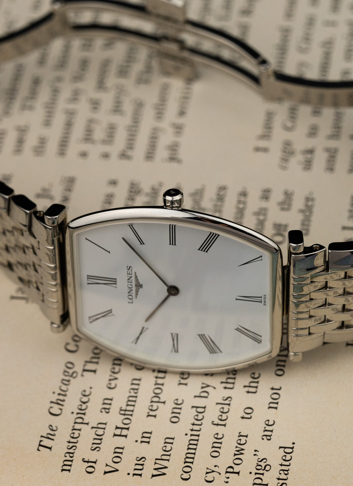 2010s Longines La Grande Classique Tonneau L4.705.4