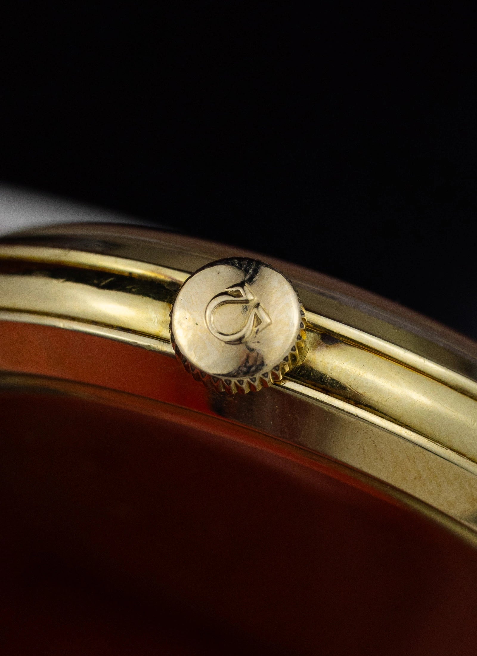 1952 14K Omega Tresor Sub Second Honeycomb 2684 cal. 266 Serviced