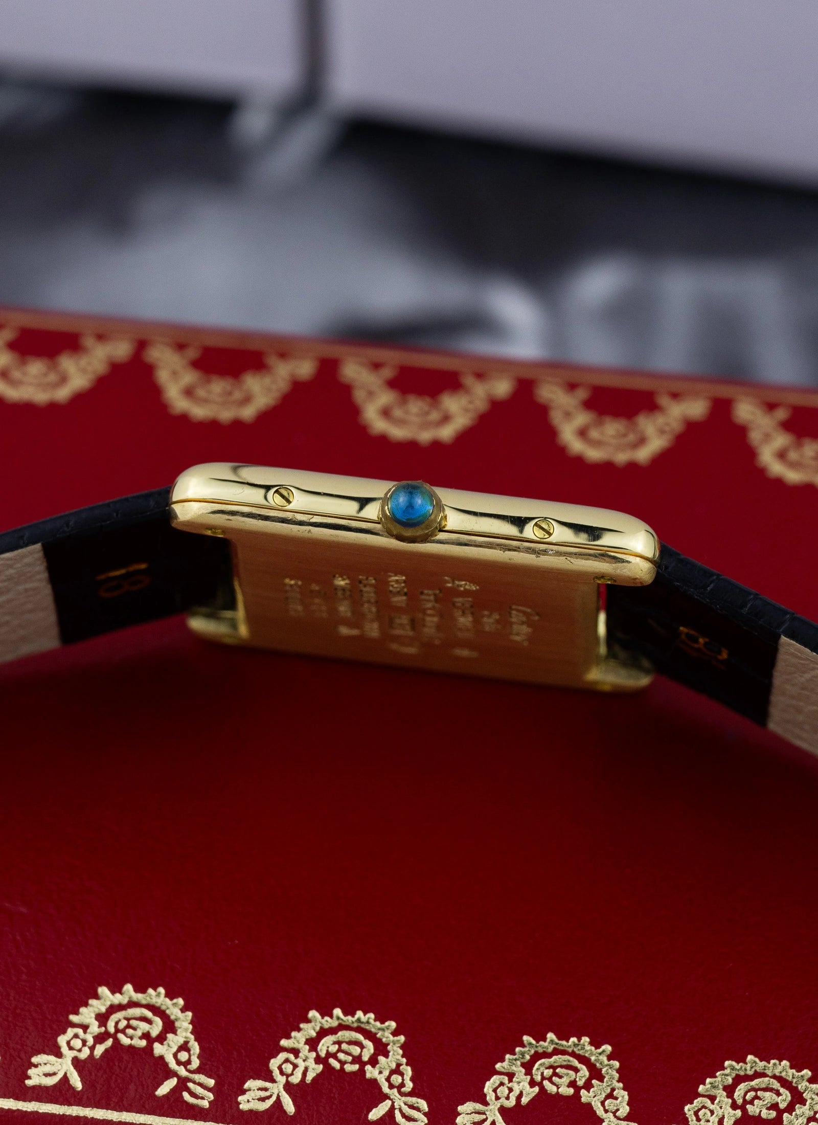 1990s Cartier Must Tank Trinity Dial 590005 Full Set