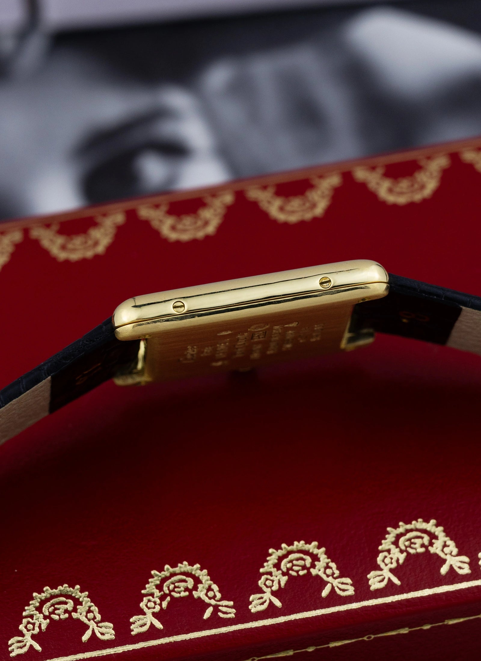 1990s Cartier Must Tank Trinity Dial 590005 Full Set