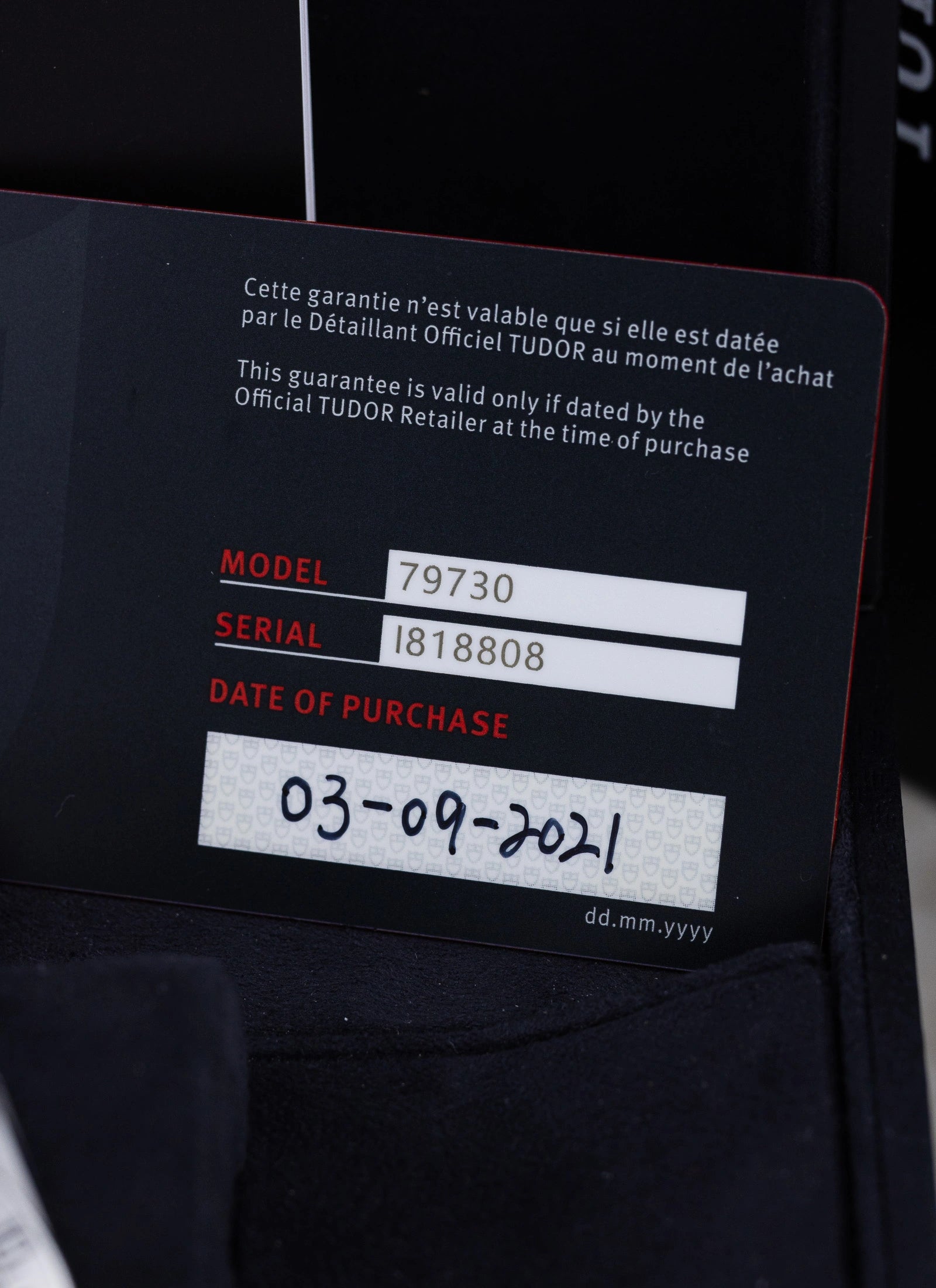 2021 Tudor Black Bay 79730 Full Set