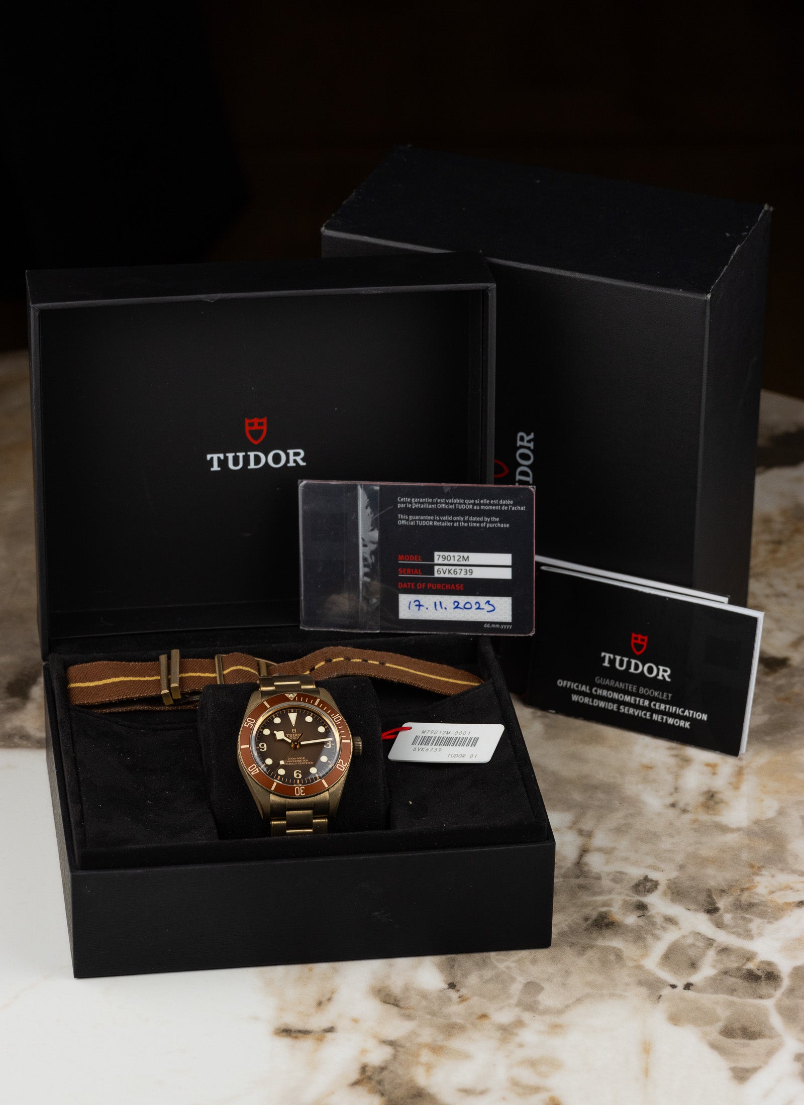 2023 Tudor Black Bay 58 Bronze 79012M Full Set