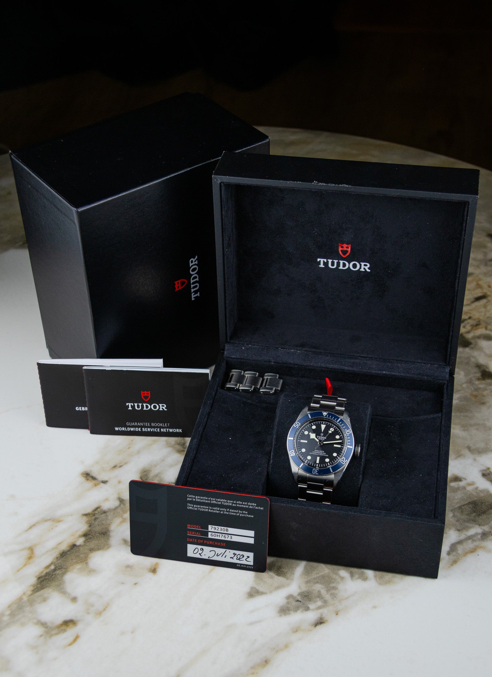 2022 Tudor Black Bay Heritage 79230B Full Set