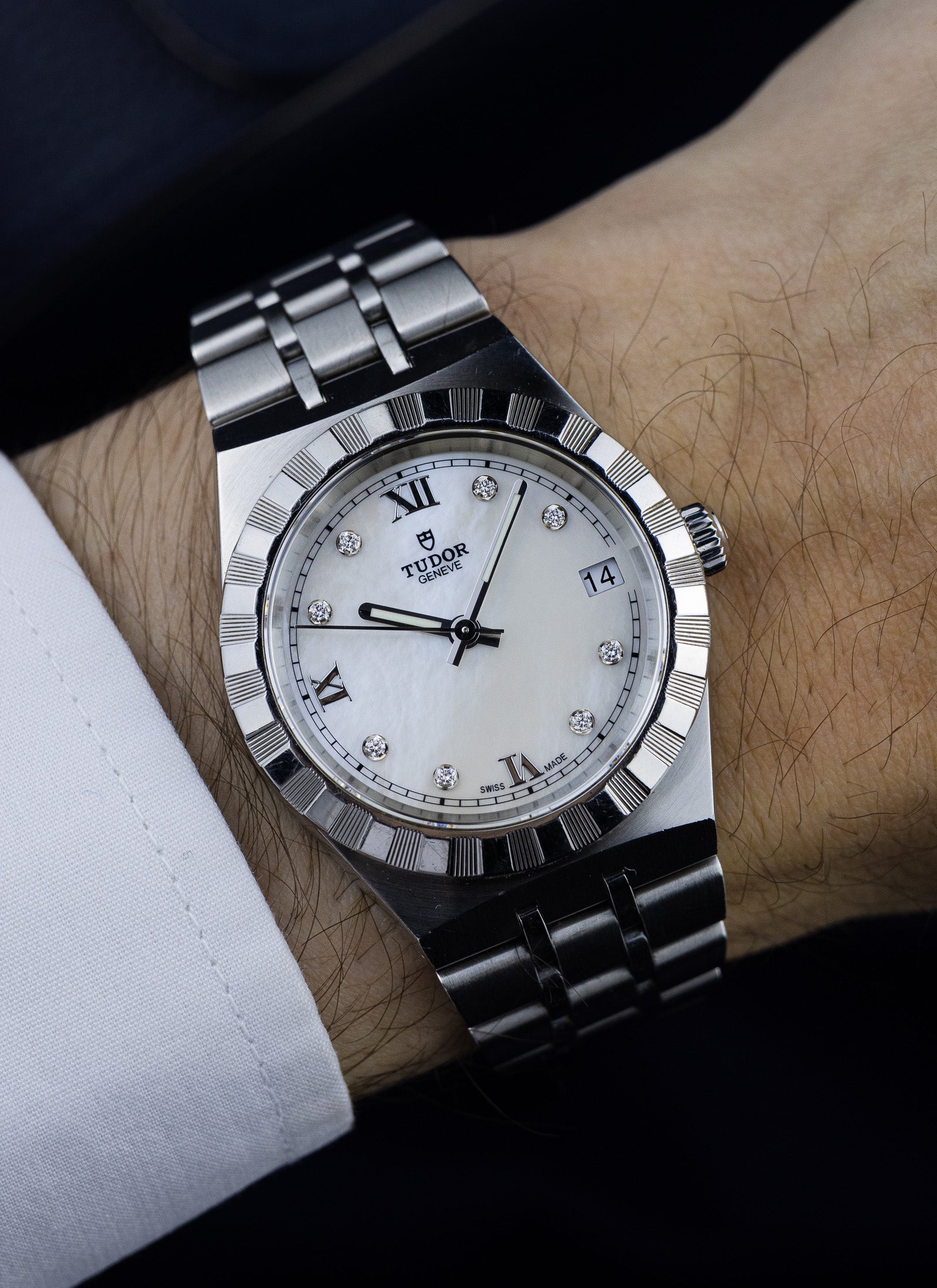 2020s Tudor Royal Diamonds MOP M28400-0005