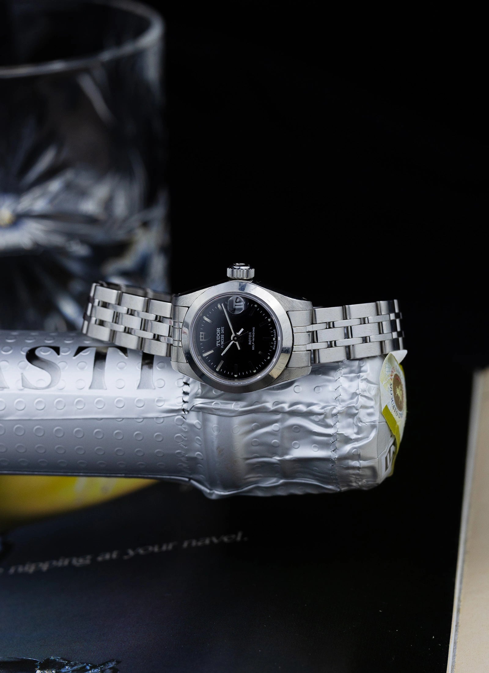 2000s Lady Tudor Princess Date Black Dial 92500