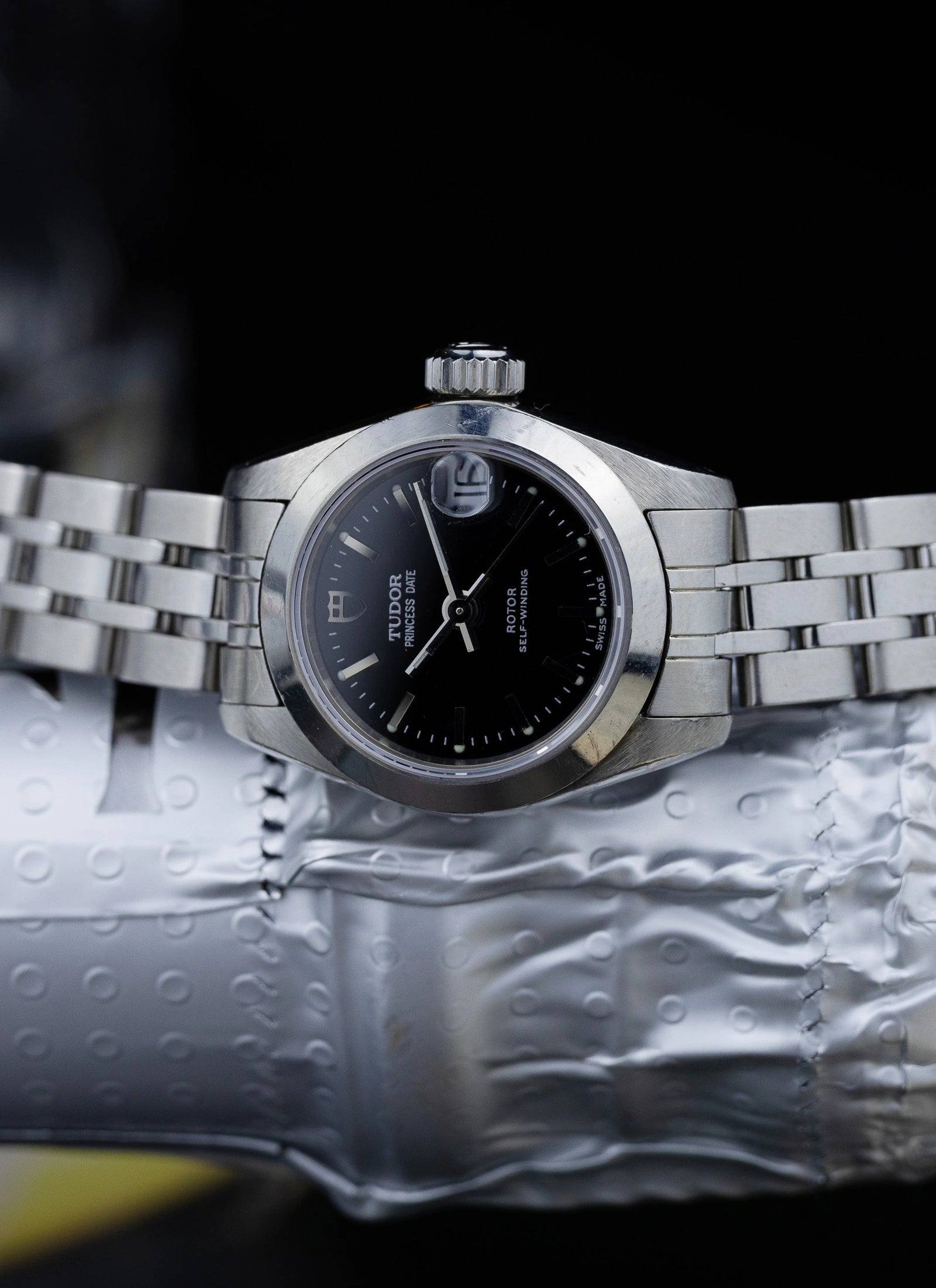 2000s Lady Tudor Princess Date Black Dial 92500