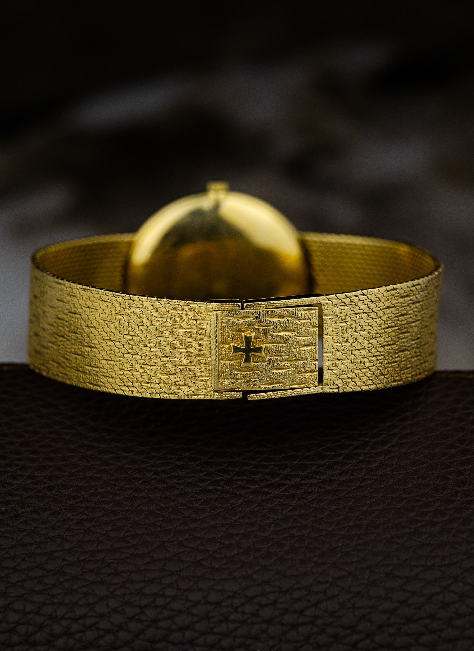 18K Vacheron Constantin Patrimony Linen Dial 6352