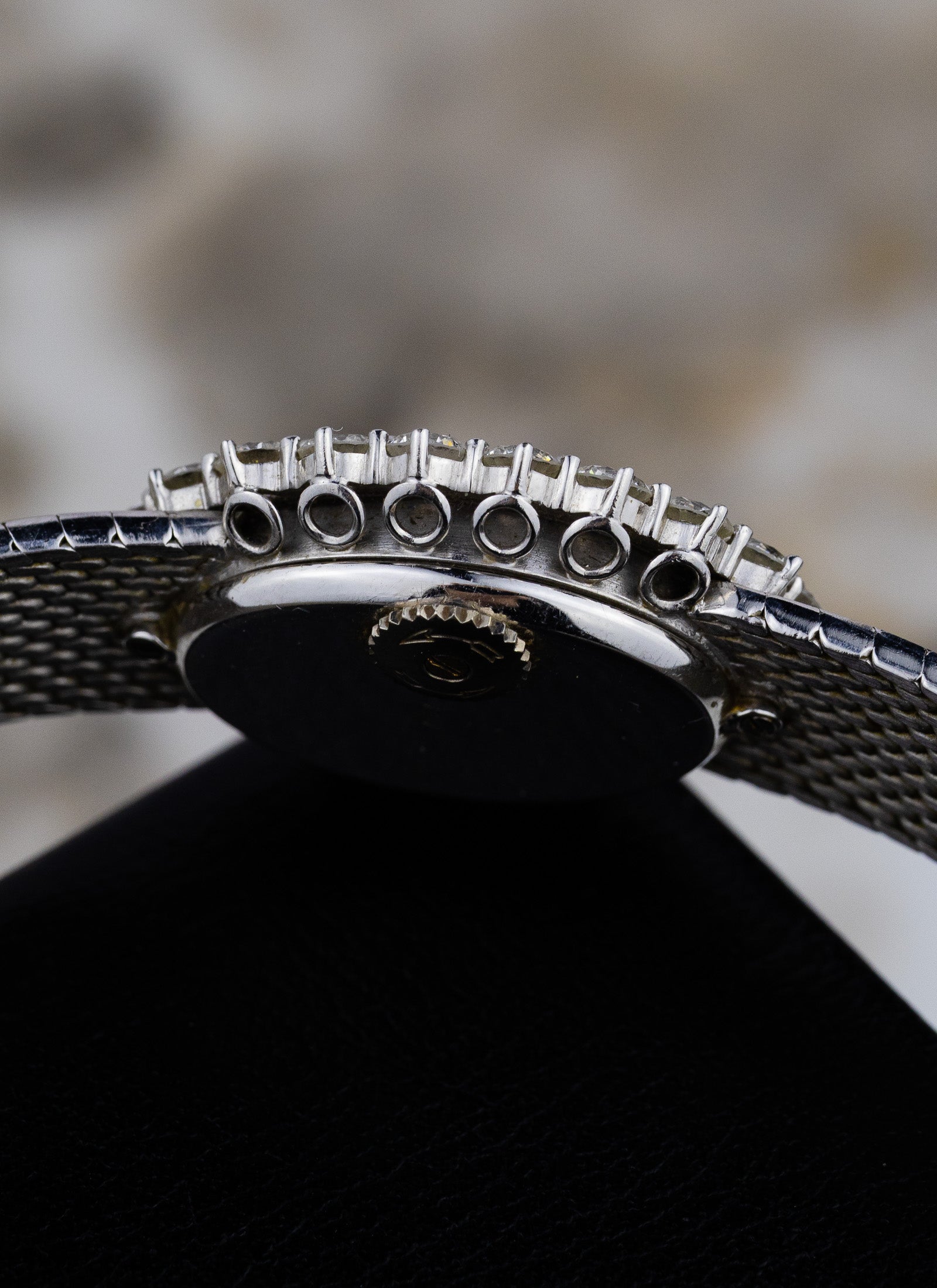 1977 18K WG Vacheron Constantin 18702 Big Diamond Bezel Full Set
