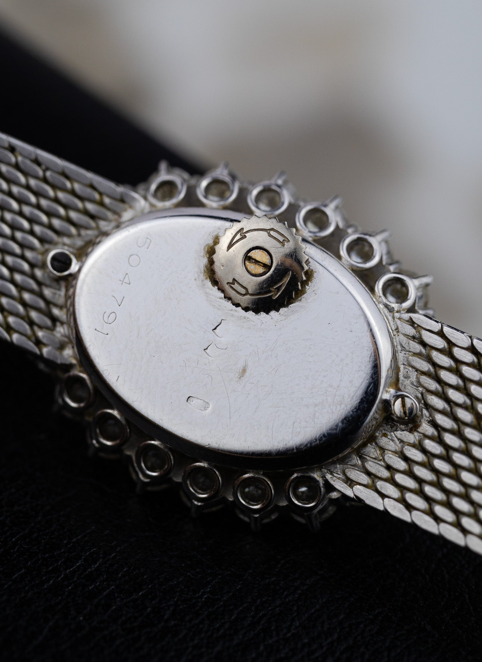 1977 18K WG Vacheron Constantin 18702 Big Diamond Bezel Full Set