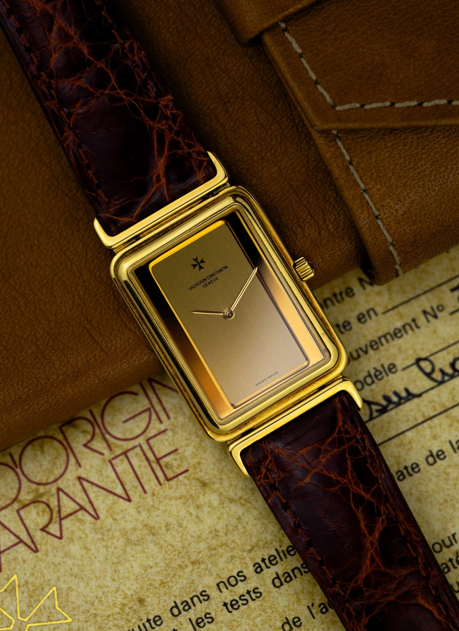 1980s 18K Vacheron Constantin Harmony 71201 Full Set