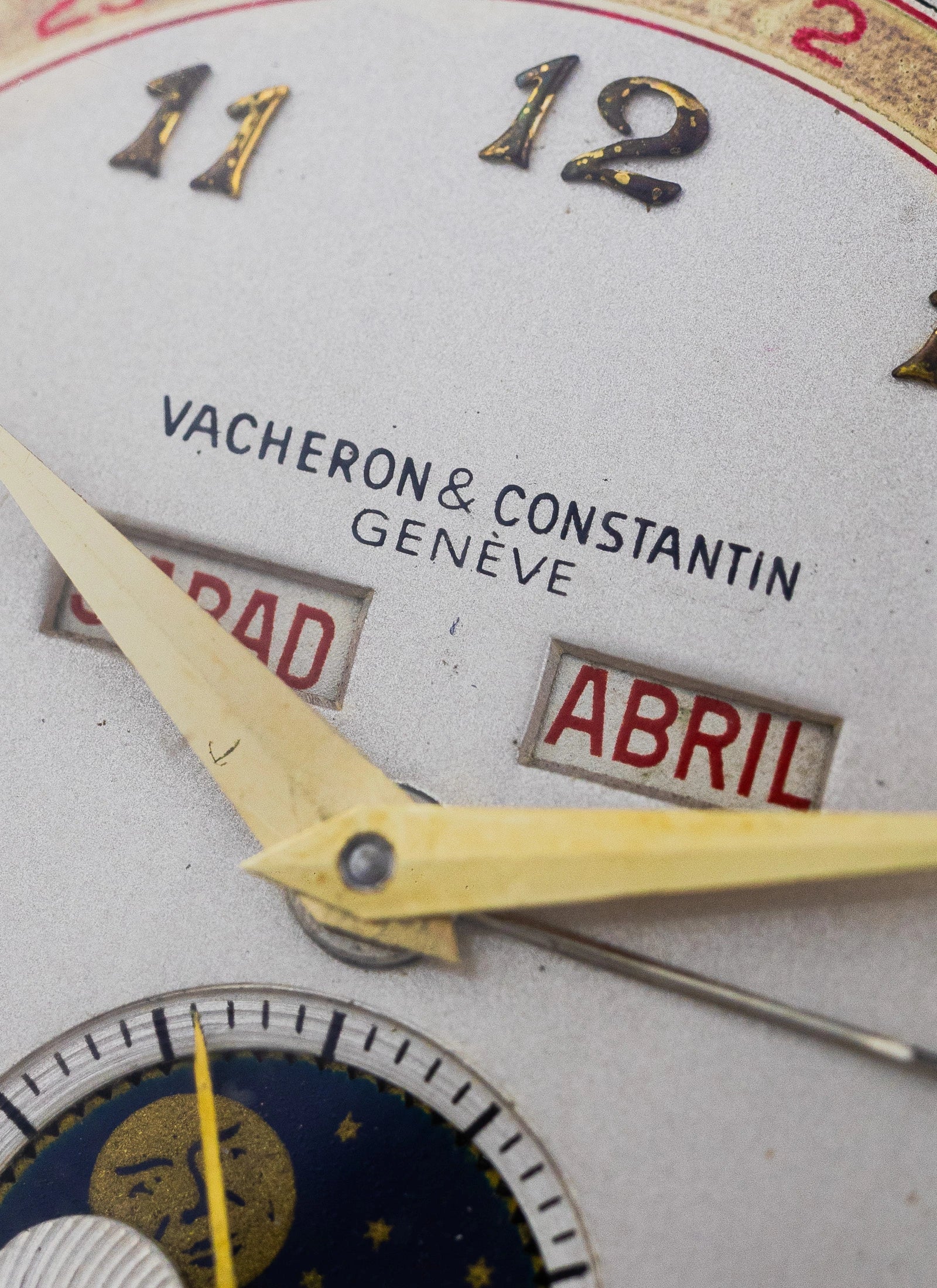 1971 18K Vacheron Constantin Triple Calendar Moonphase 7729 cal. 7-1430