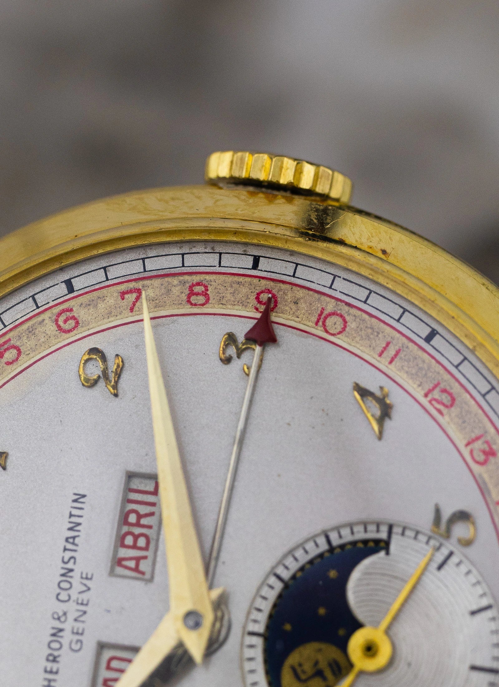 1971 18K Vacheron Constantin Triple Calendar Moonphase 7729 cal. 7-1430