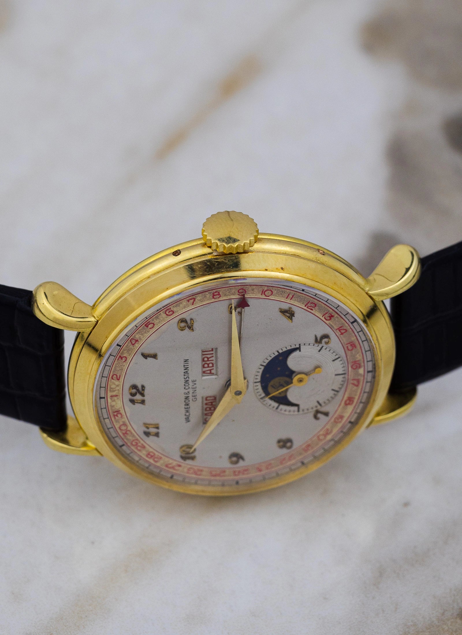 1971 18K Vacheron Constantin Triple Calendar Moonphase 7729 cal. 7-1430