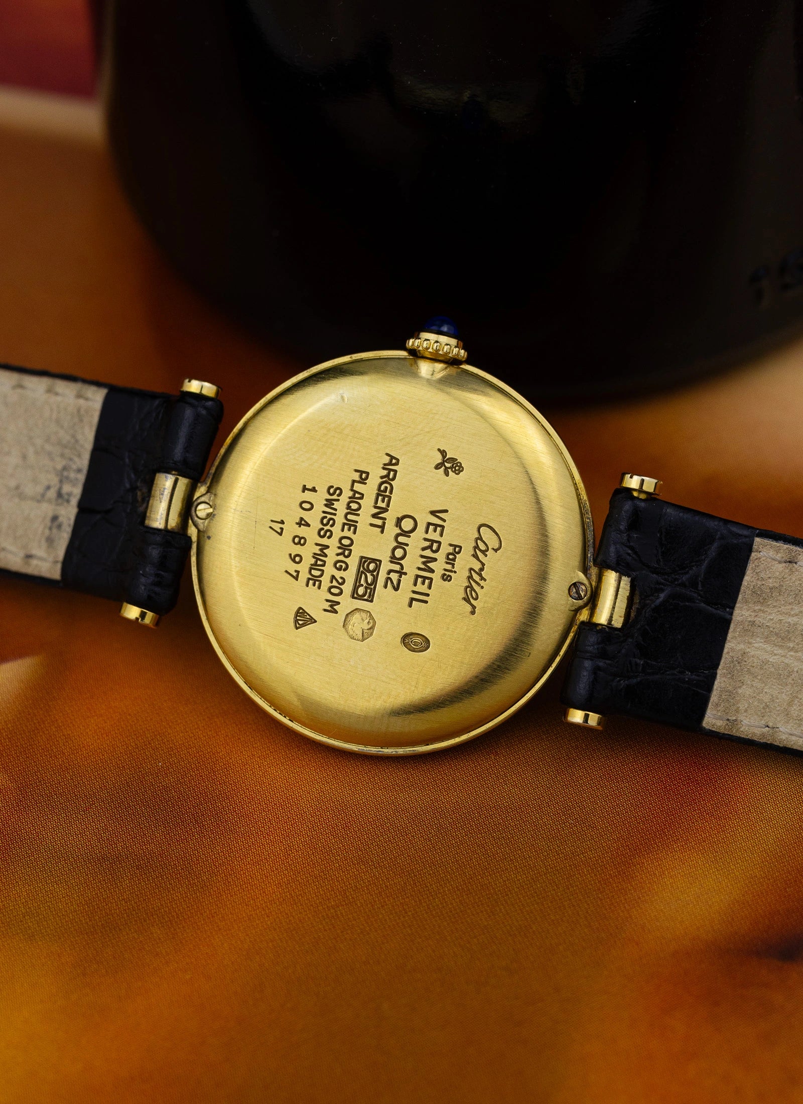 1990s Cartier Vendome Must Roman Dial