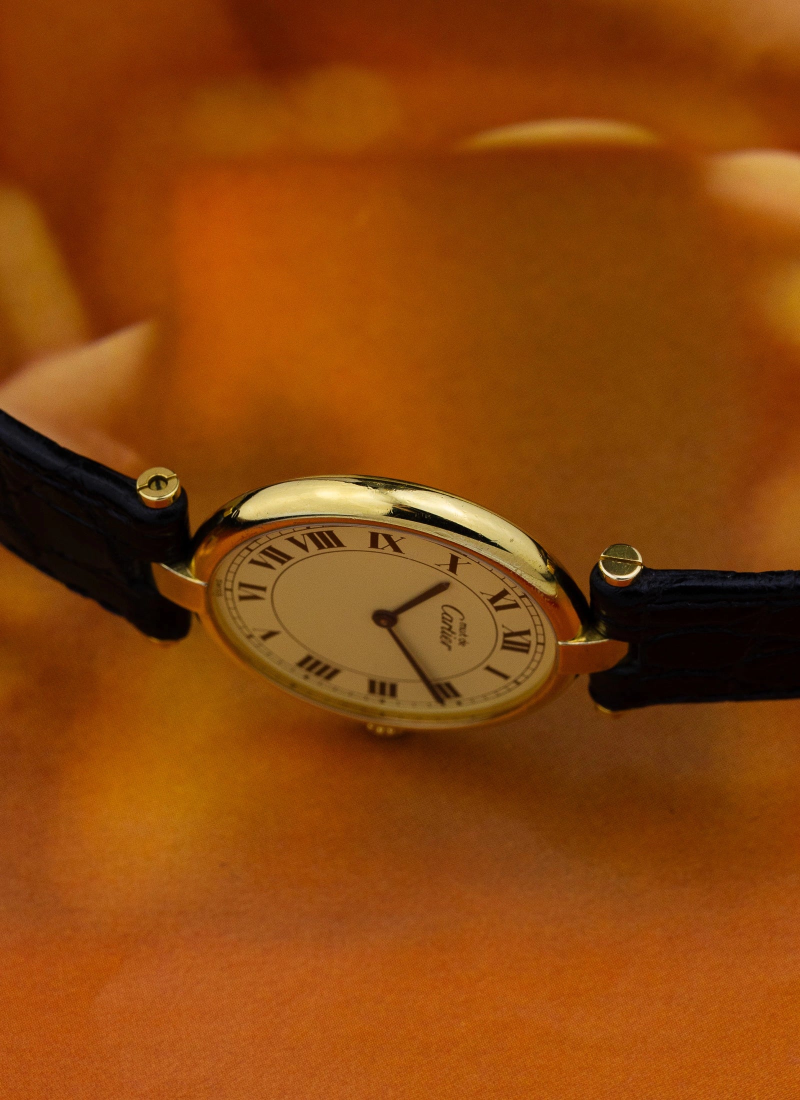 1990s Cartier Vendome Must Roman Dial