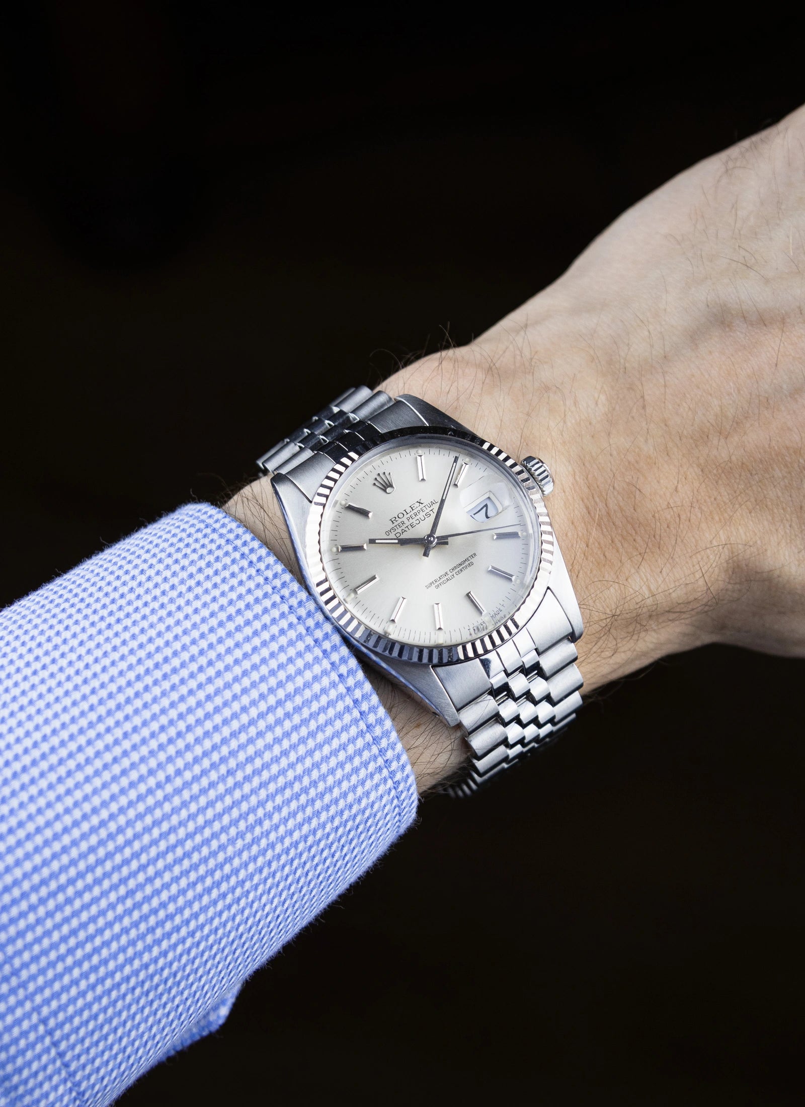 Pre-Order 1980s Rolex Datejust 16014 Silver