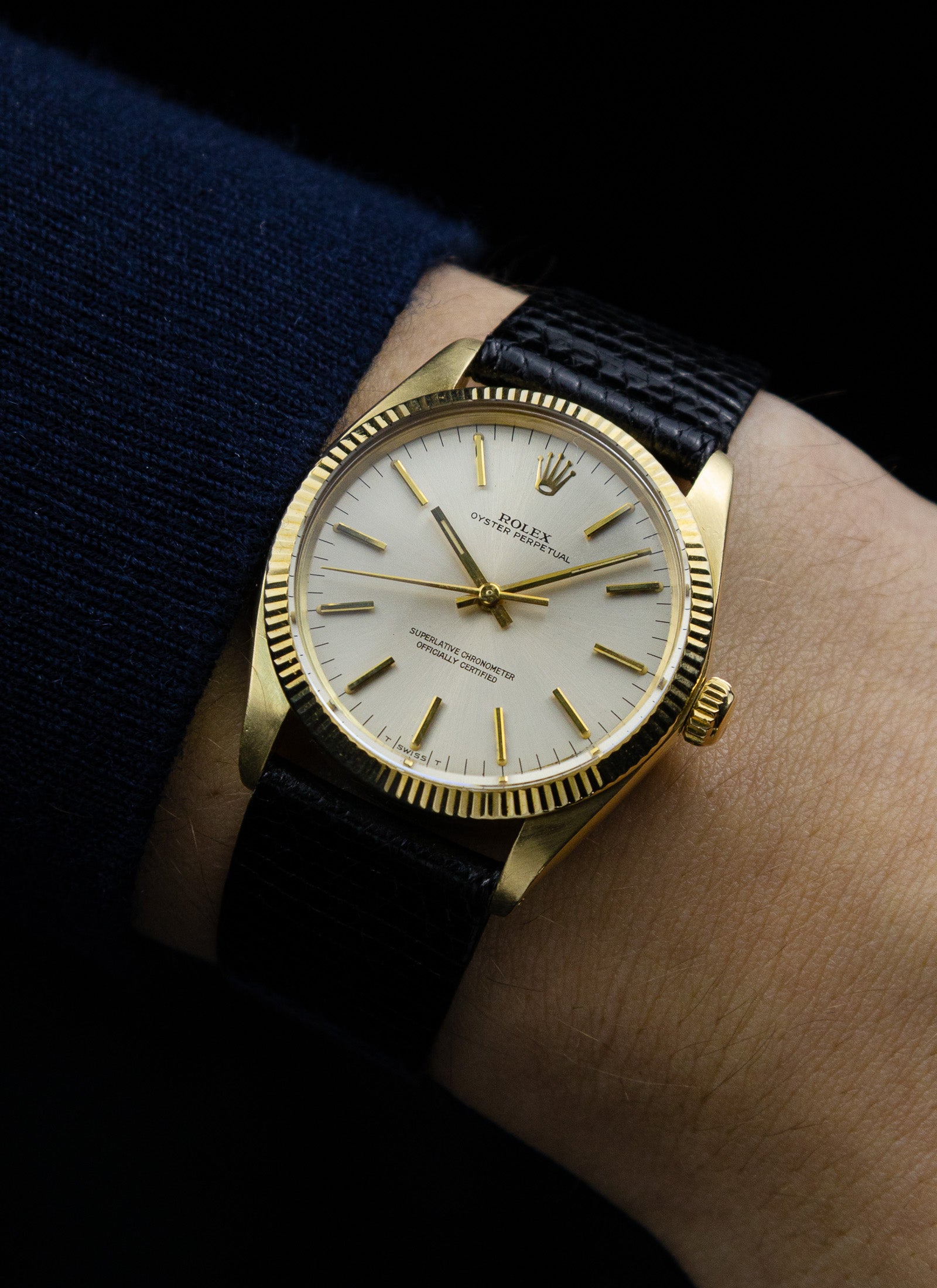 Pre-Order 1970s 14K Rolex Oyster Perpetual 1005