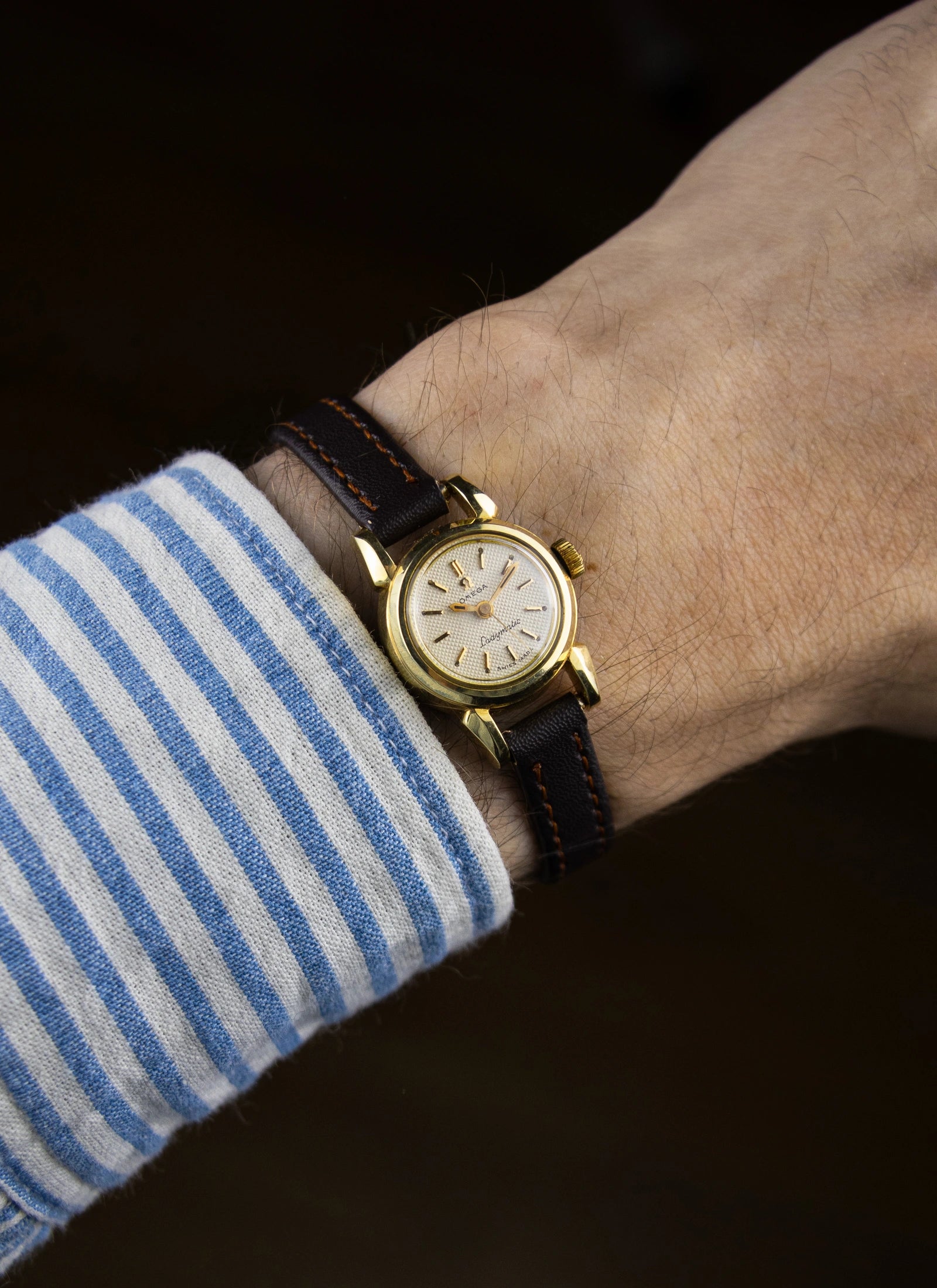 1957 Omega Ladymatic Honeycomb 2842 cal. 455