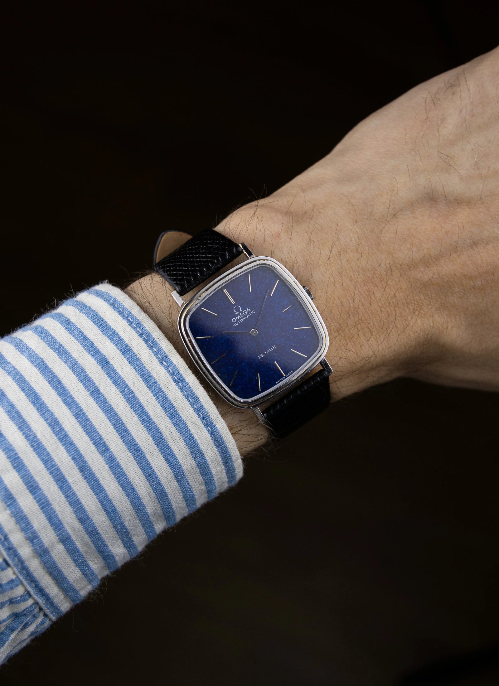 1973 Omega De Ville Lapis Lazuli 151.0045 cal. 711