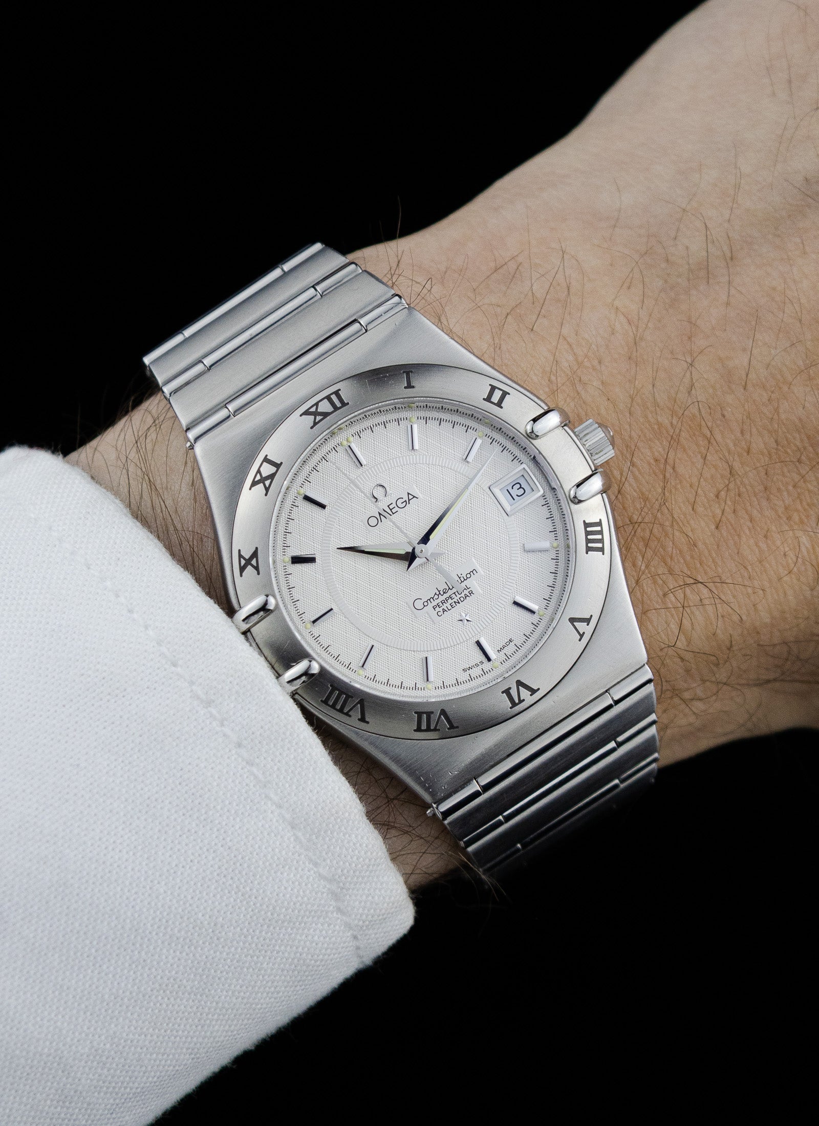 1998 Omega Constellation Manhattan Perpetual Calendar Ref. 15523000