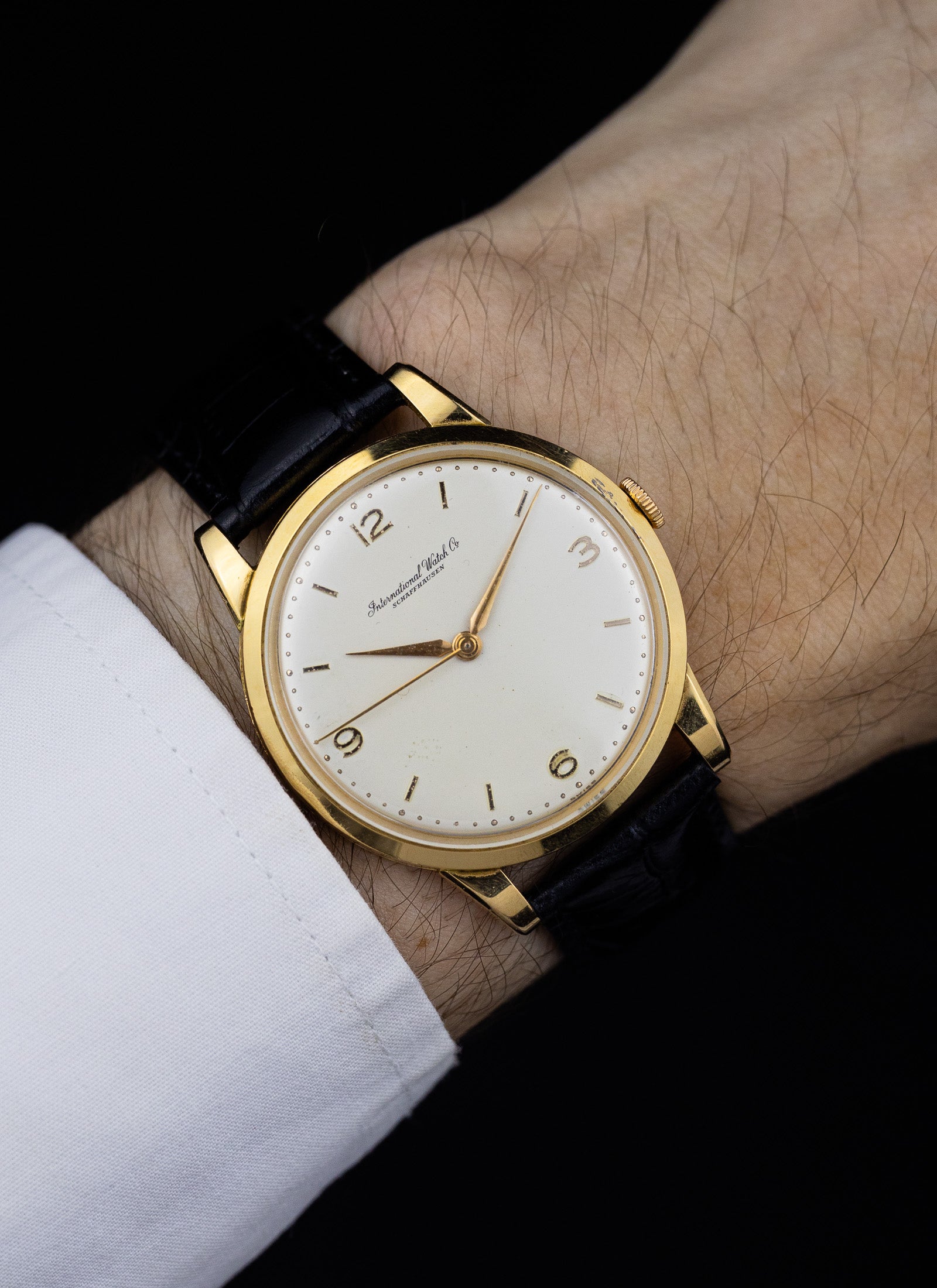 1950s 18K IWC Schaffhausen Cal. 89