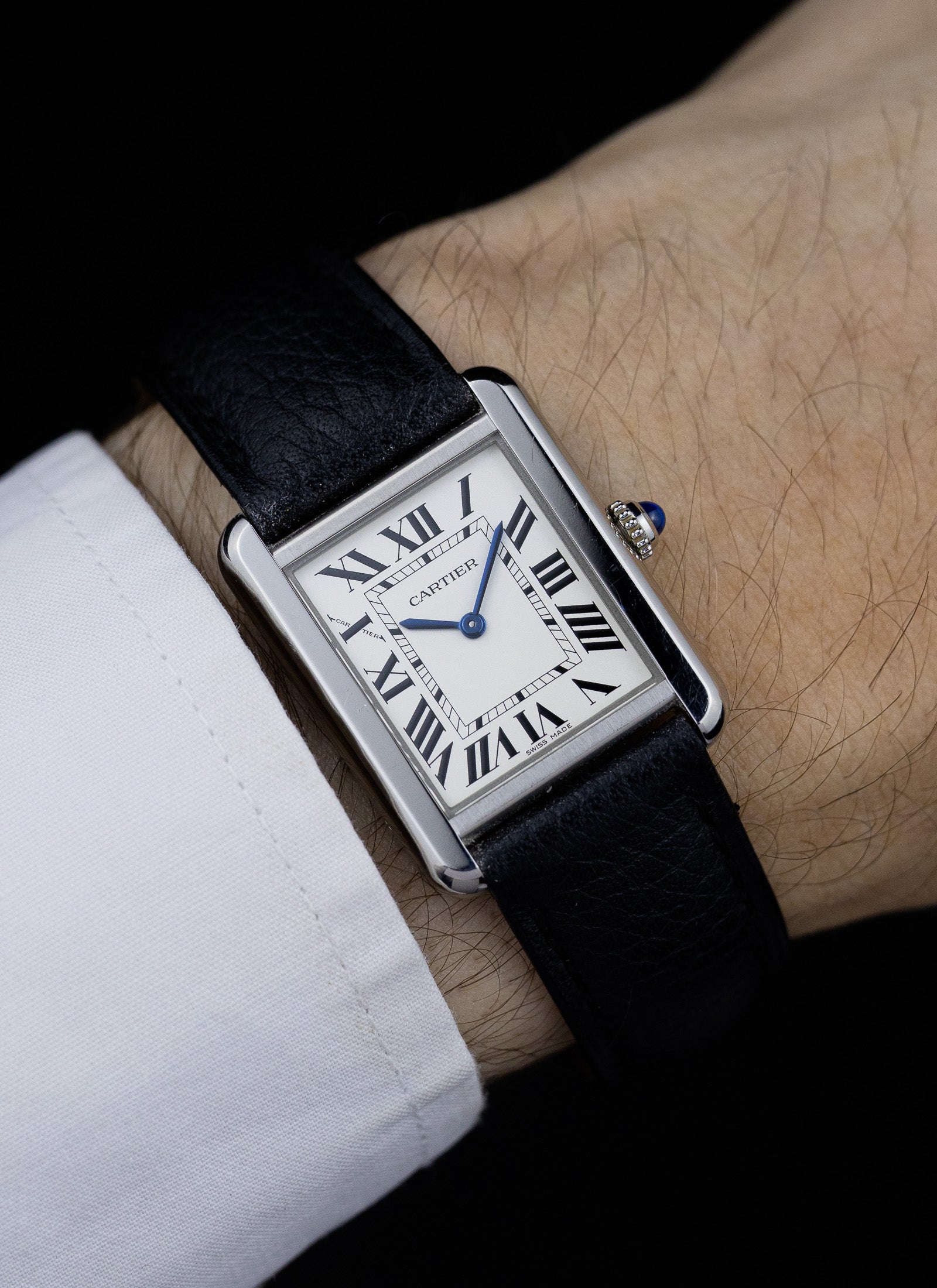 2010s Lady Cartier Tank Solo M 3170
