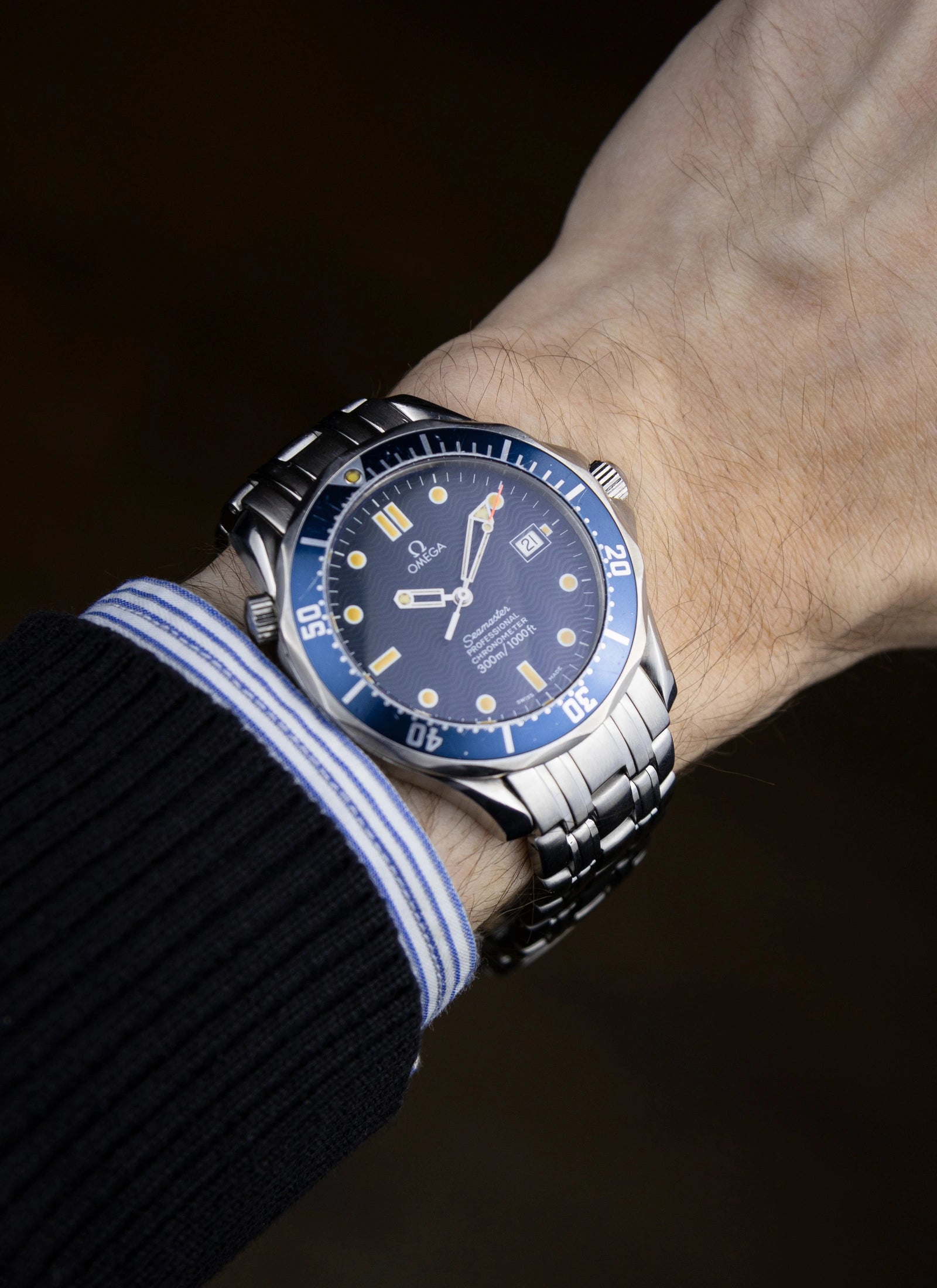 1990s Omega Seamaster 300m Professional Bond 2531.80 cal. 1120