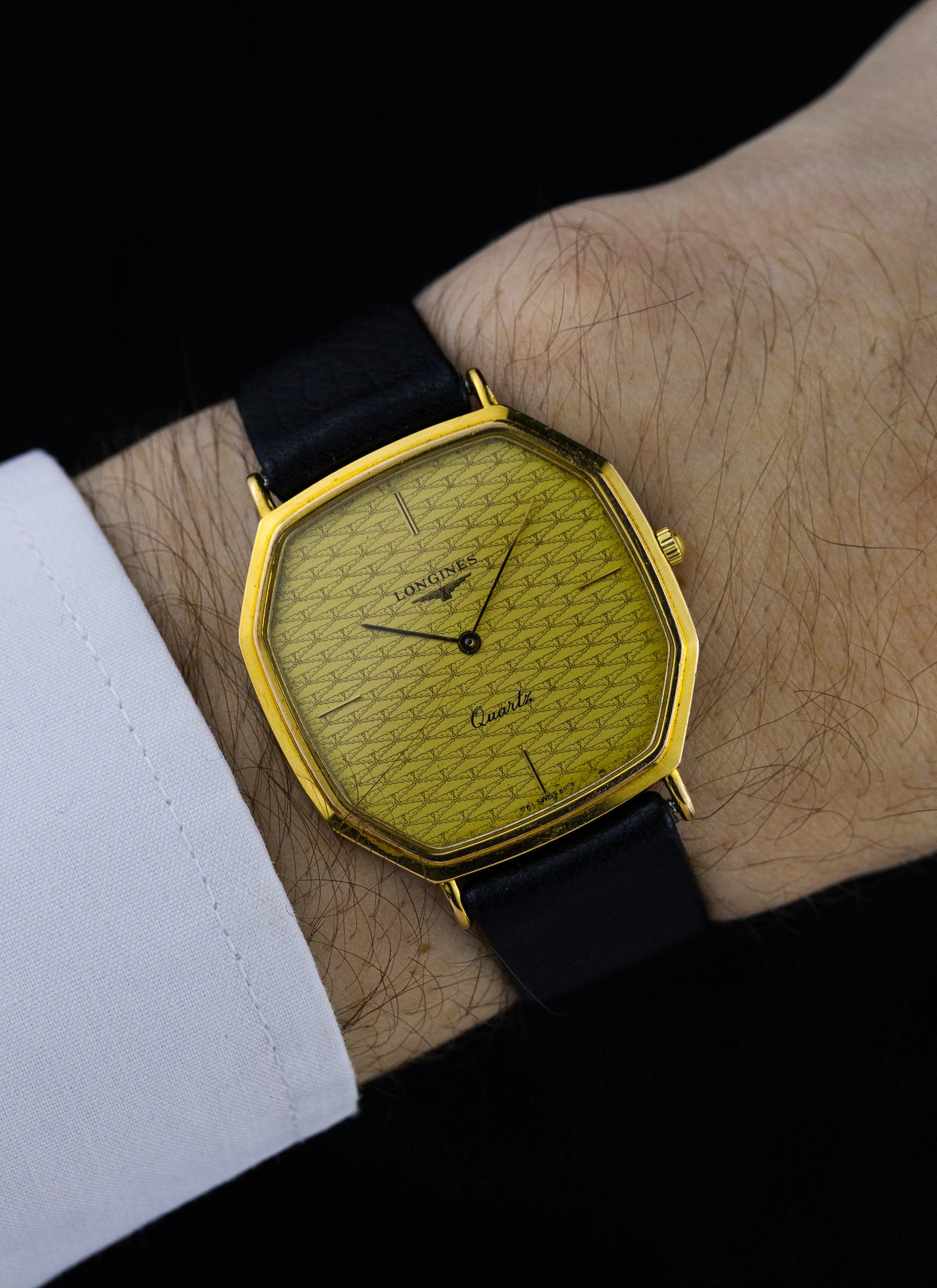 1990s Longines Quartz Octagonal 761 6143