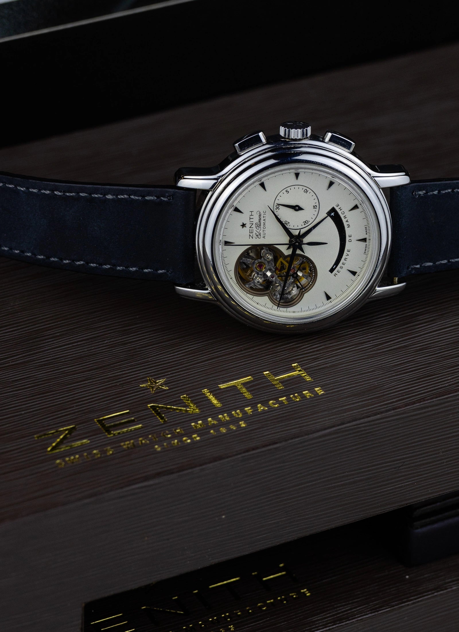 2000s Zenith El Primero Chronomaster Open 03.0240.4021 Box
