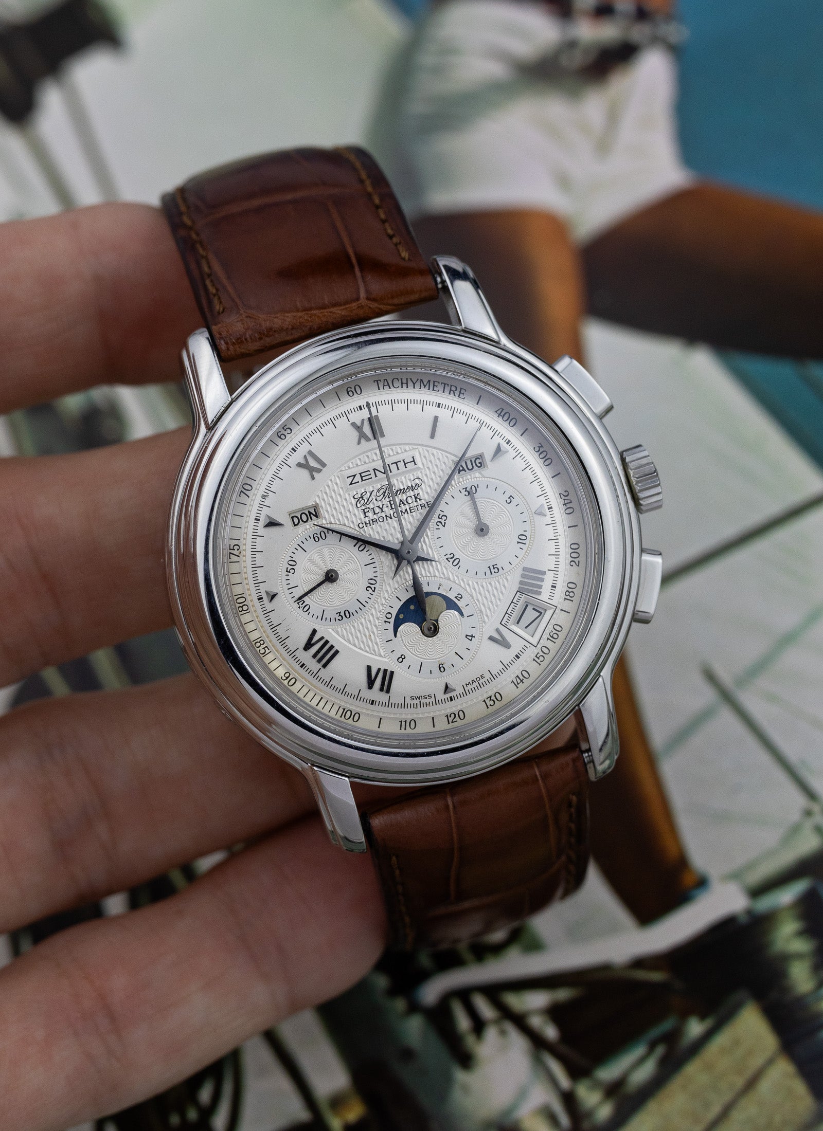 2010s Zenith El Primero Chronomaster Fly Back 03.1240.4001 cal. 4001 Serviced