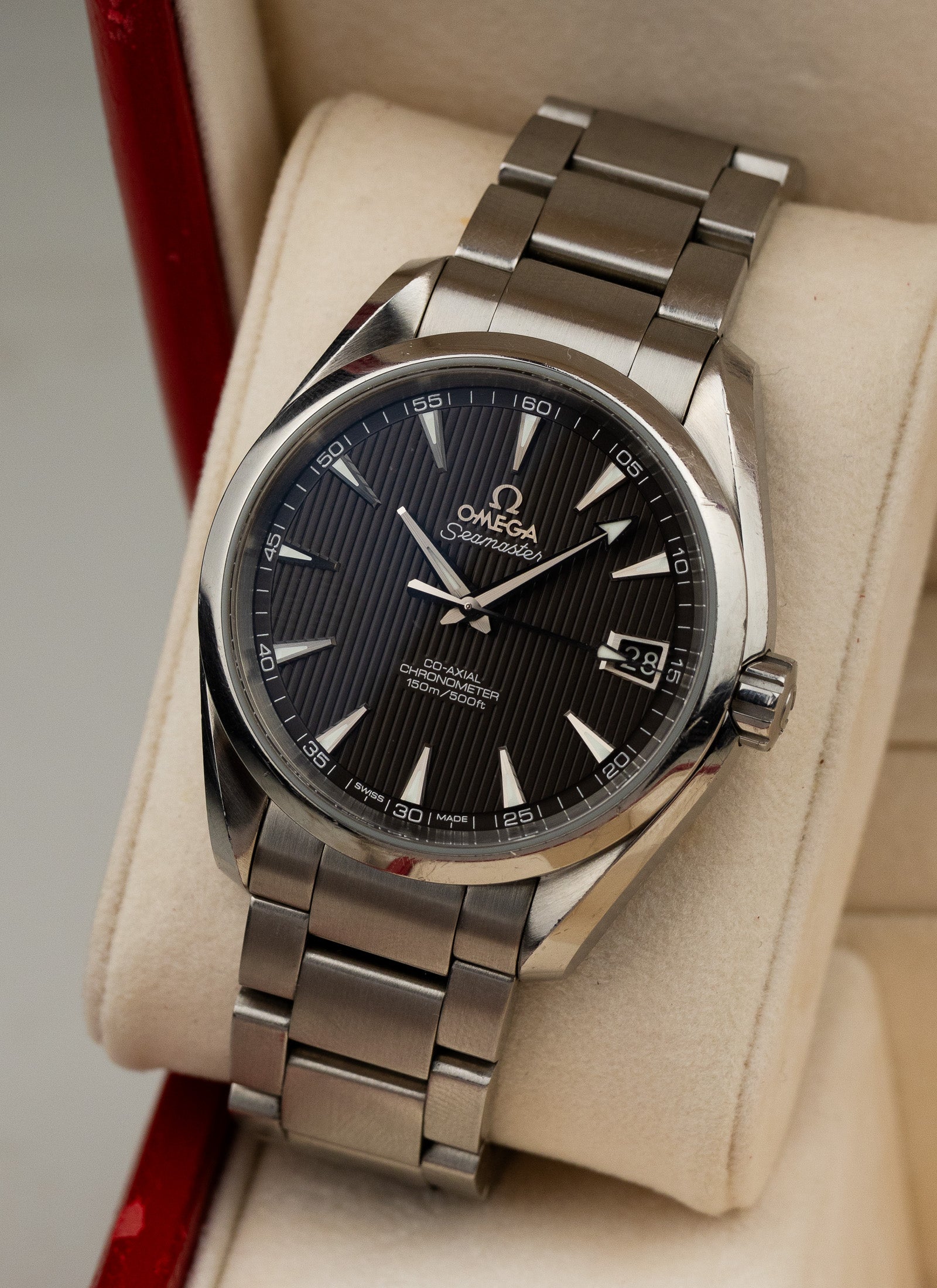 2012 Omega Seamaster Aqua Terra 231.10.39.21.06.001 cal. 8500 Box & Papers