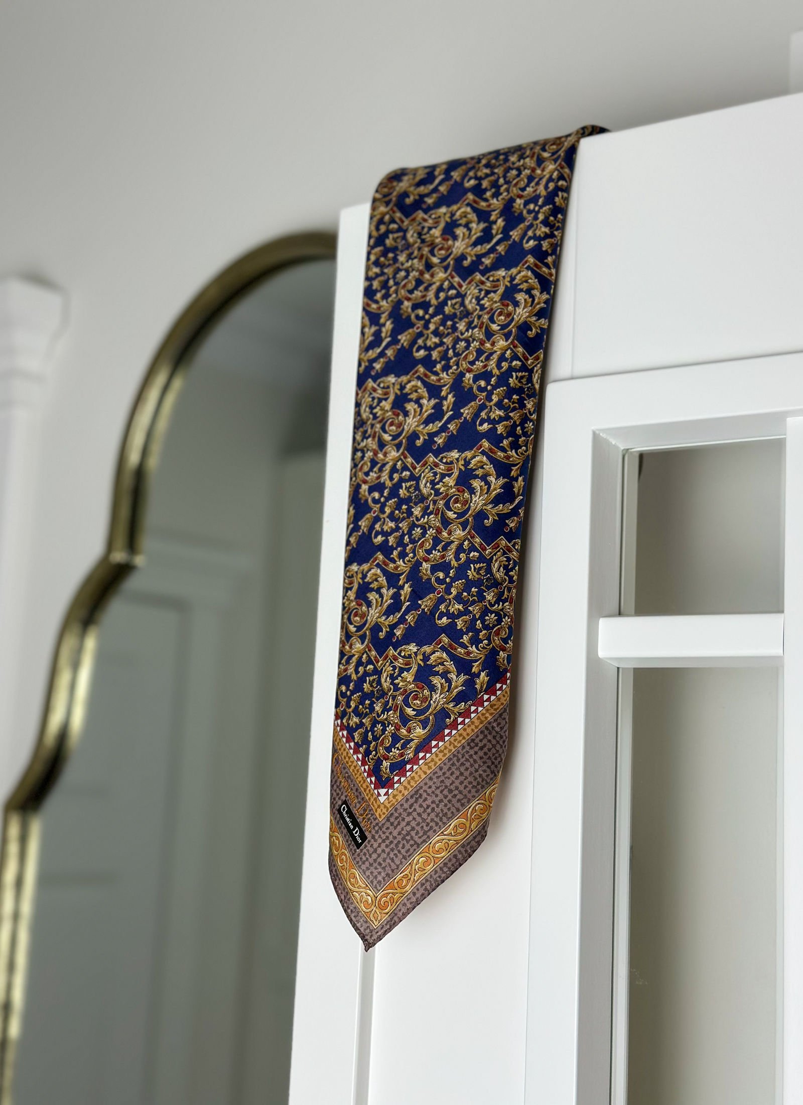 Christian Dior – Barokowa gawroszka/apaszka Dior