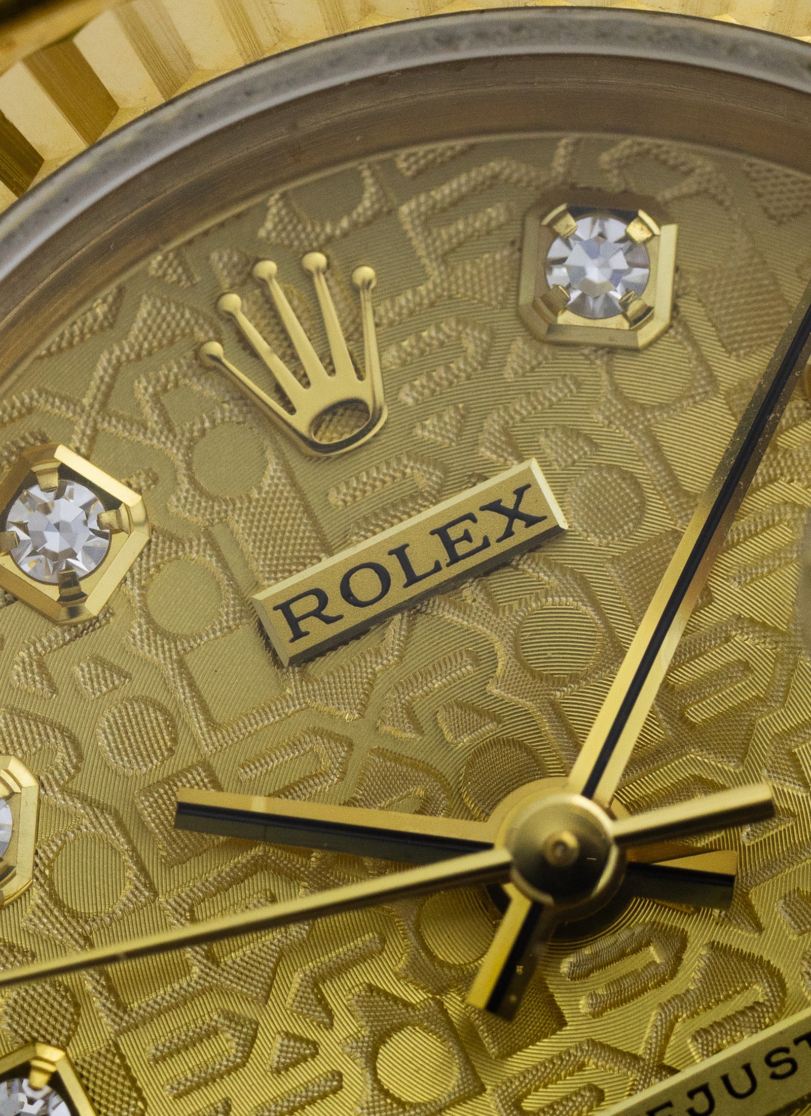 1987 18K Lady Rolex Datejust Diamonds Anniversary Dial 69178 Box